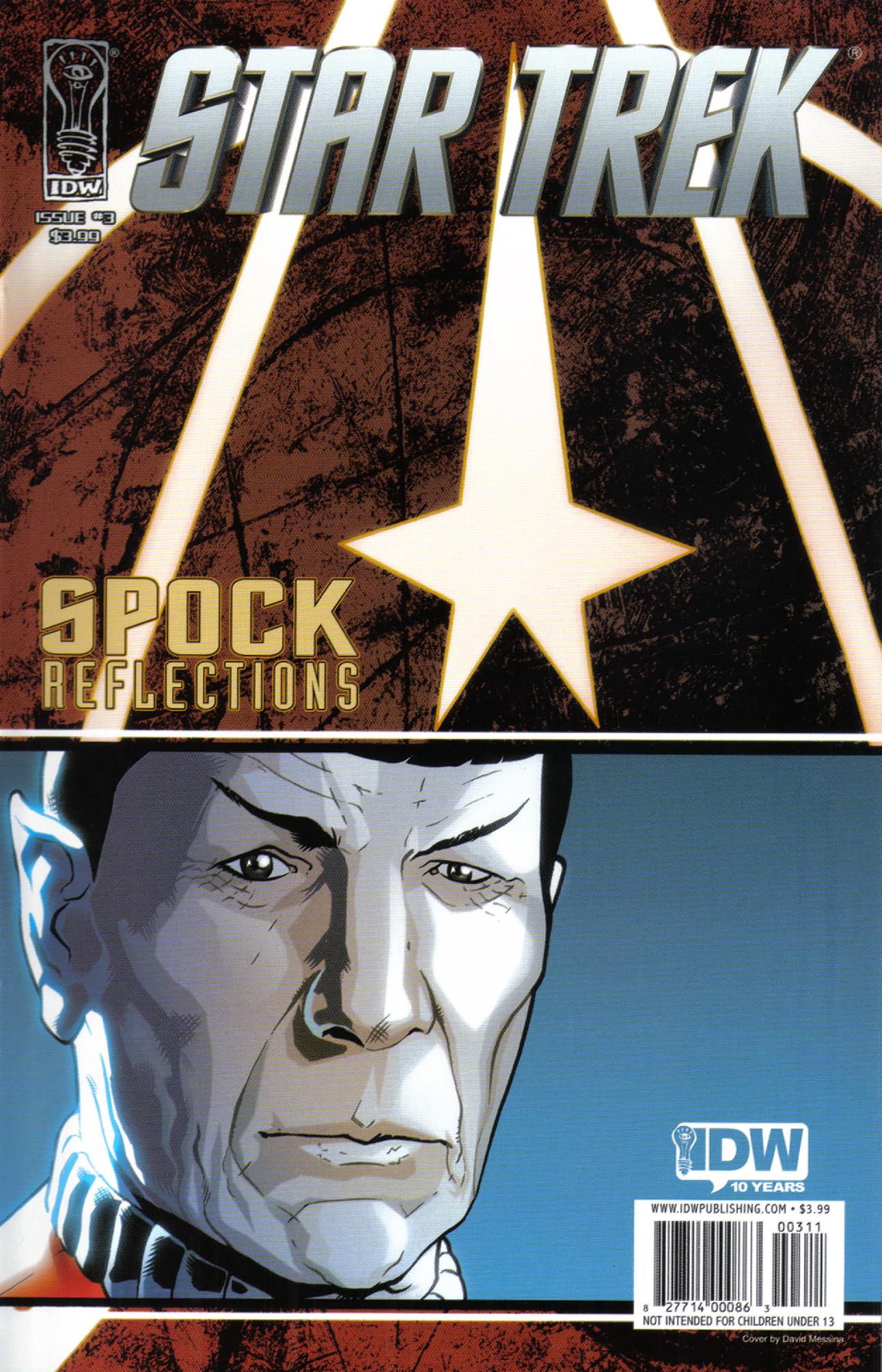 Read online Star Trek: Spock: Reflections comic -  Issue #3 - 1