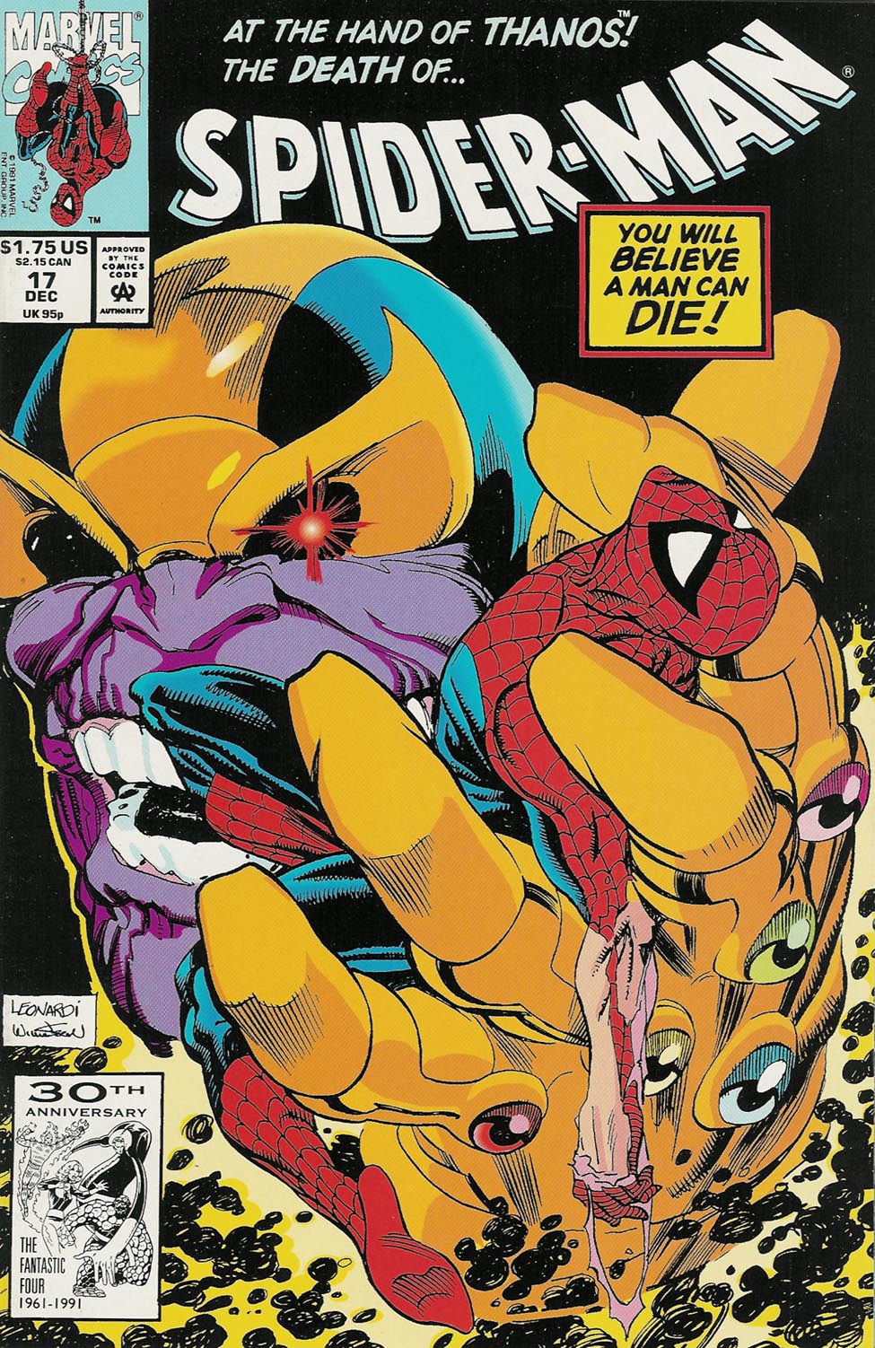 Read online Spider-Man (1990) comic -  Issue #17 - No One Gets Outta Here Alive - 1