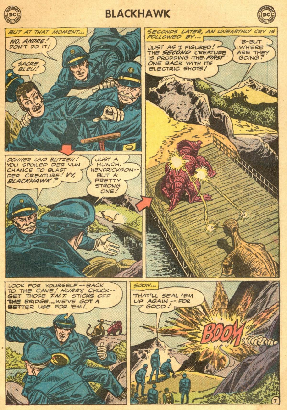 Read online Blackhawk (1957) comic -  Issue #154 - 9