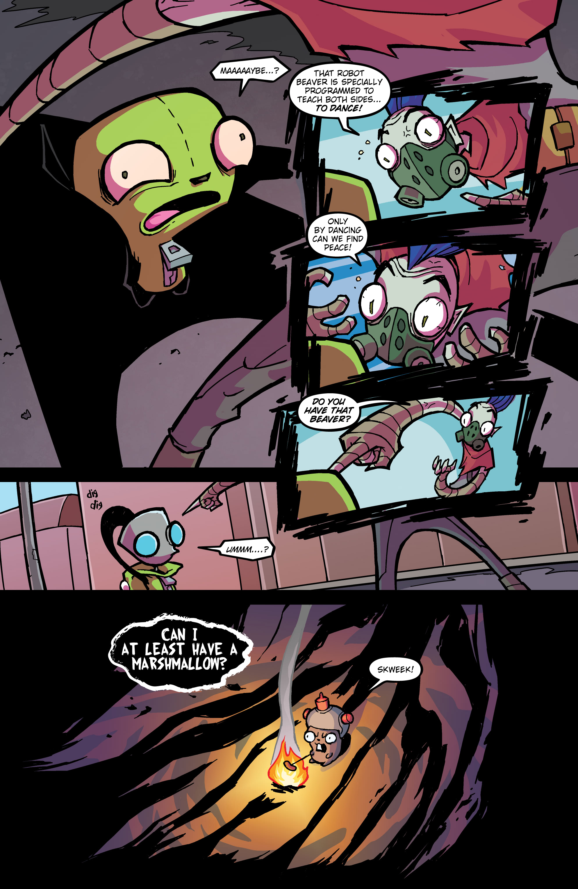 Read online Invader Zim Quarterly comic -  Issue #1 - 29