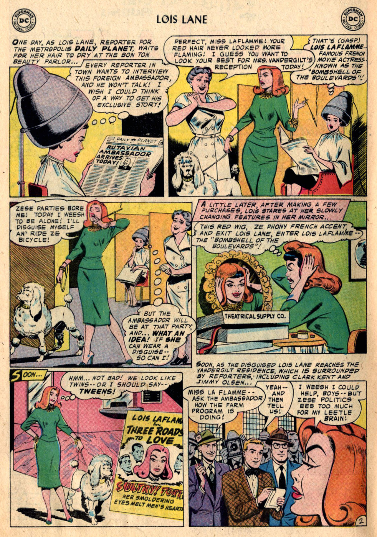 Read online Superman's Girl Friend, Lois Lane comic -  Issue #1 - 4