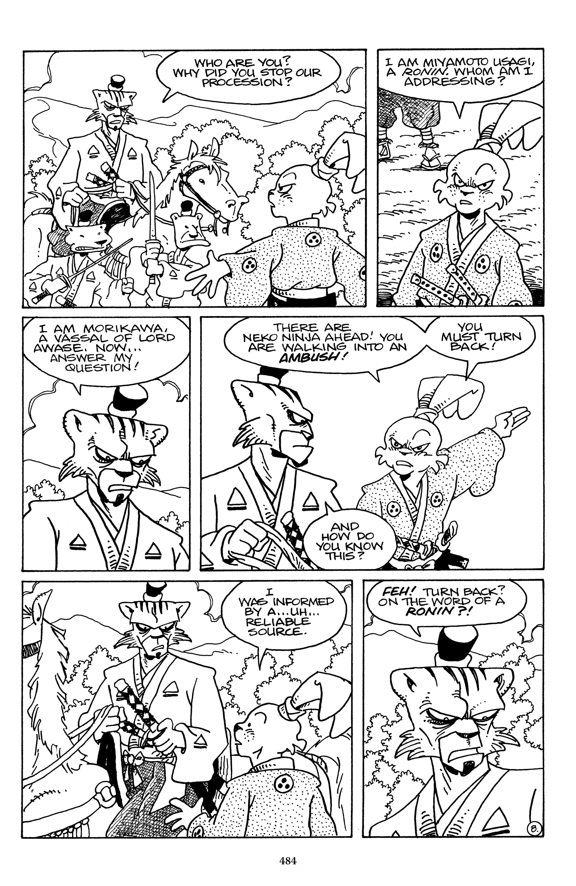 Read online The Usagi Yojimbo Saga (2021) comic -  Issue # TPB 6 (Part 5) - 84