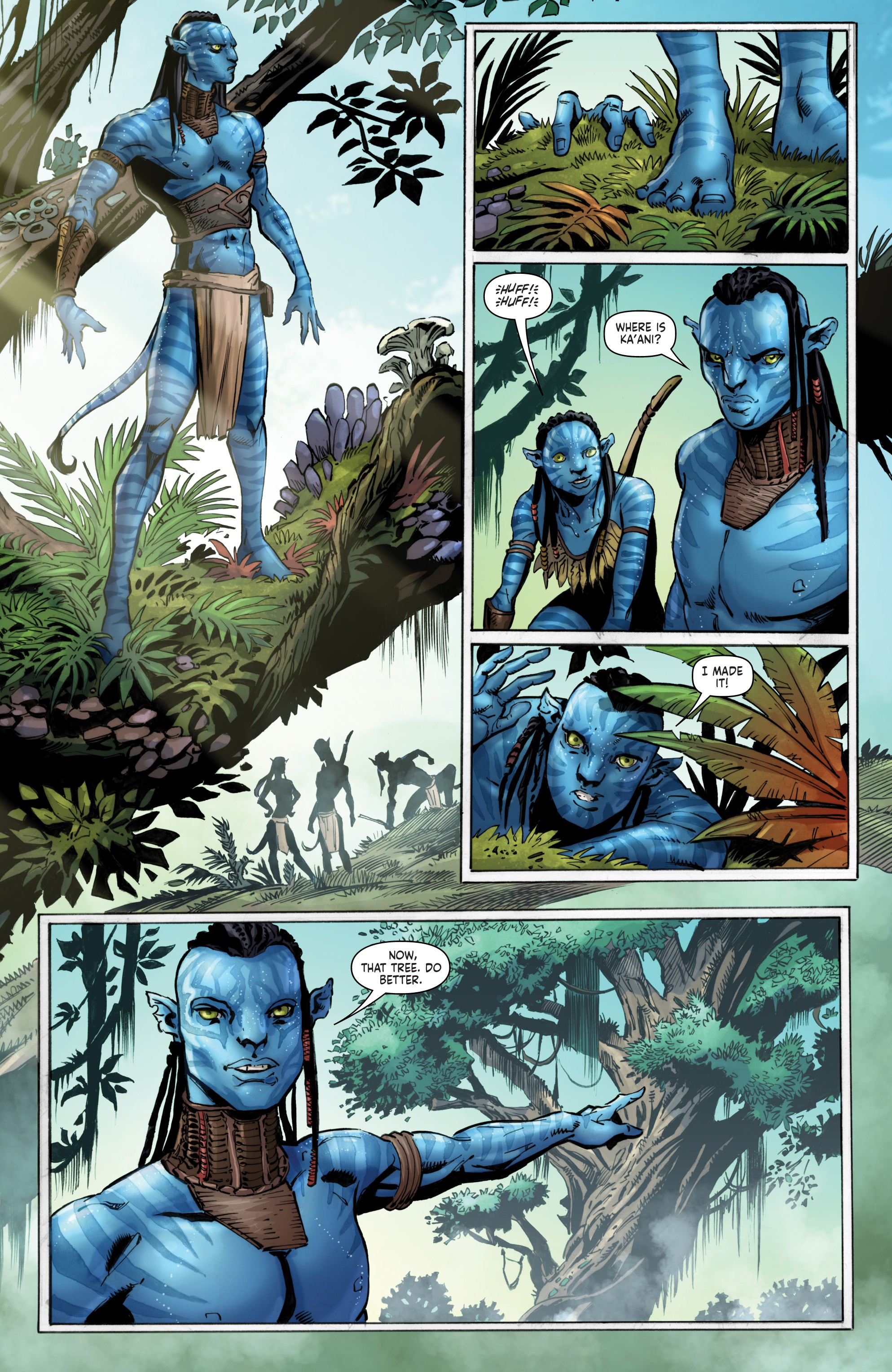 Read online Avatar: Tsu'tey's Path comic -  Issue #1 - 11