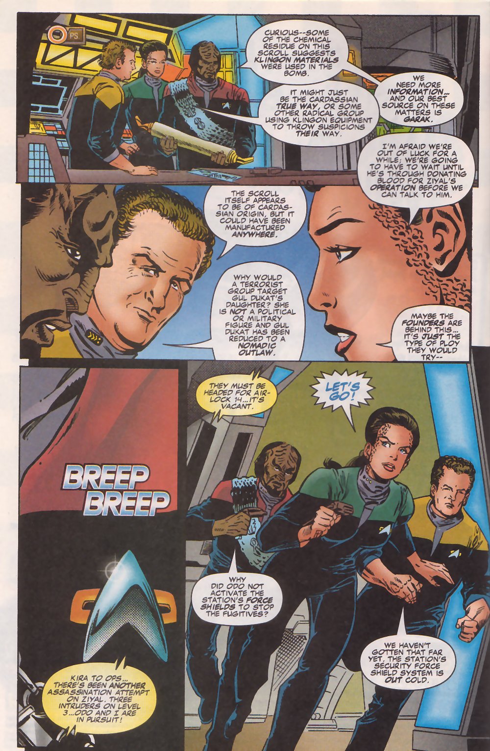 Read online Star Trek: Deep Space Nine (1996) comic -  Issue #5 - 7