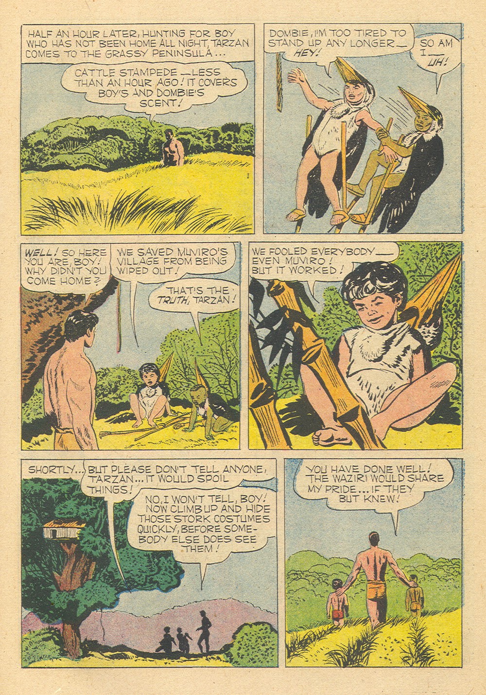 Read online Tarzan (1948) comic -  Issue #111 - 27