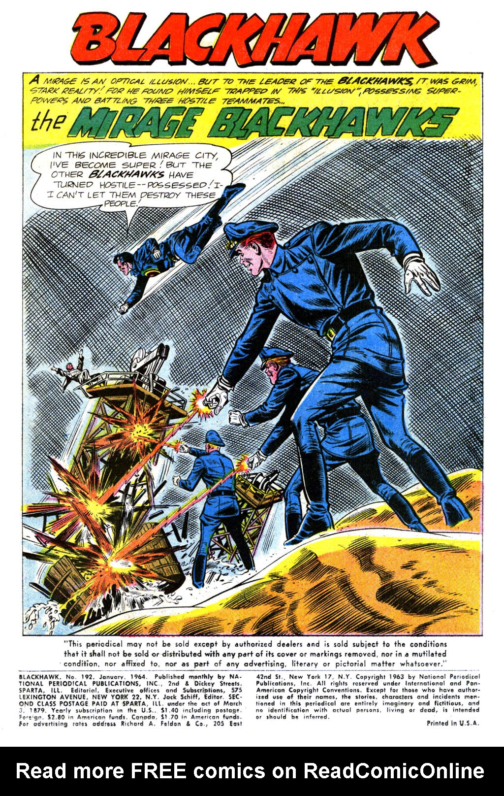 Read online Blackhawk (1957) comic -  Issue #192 - 3
