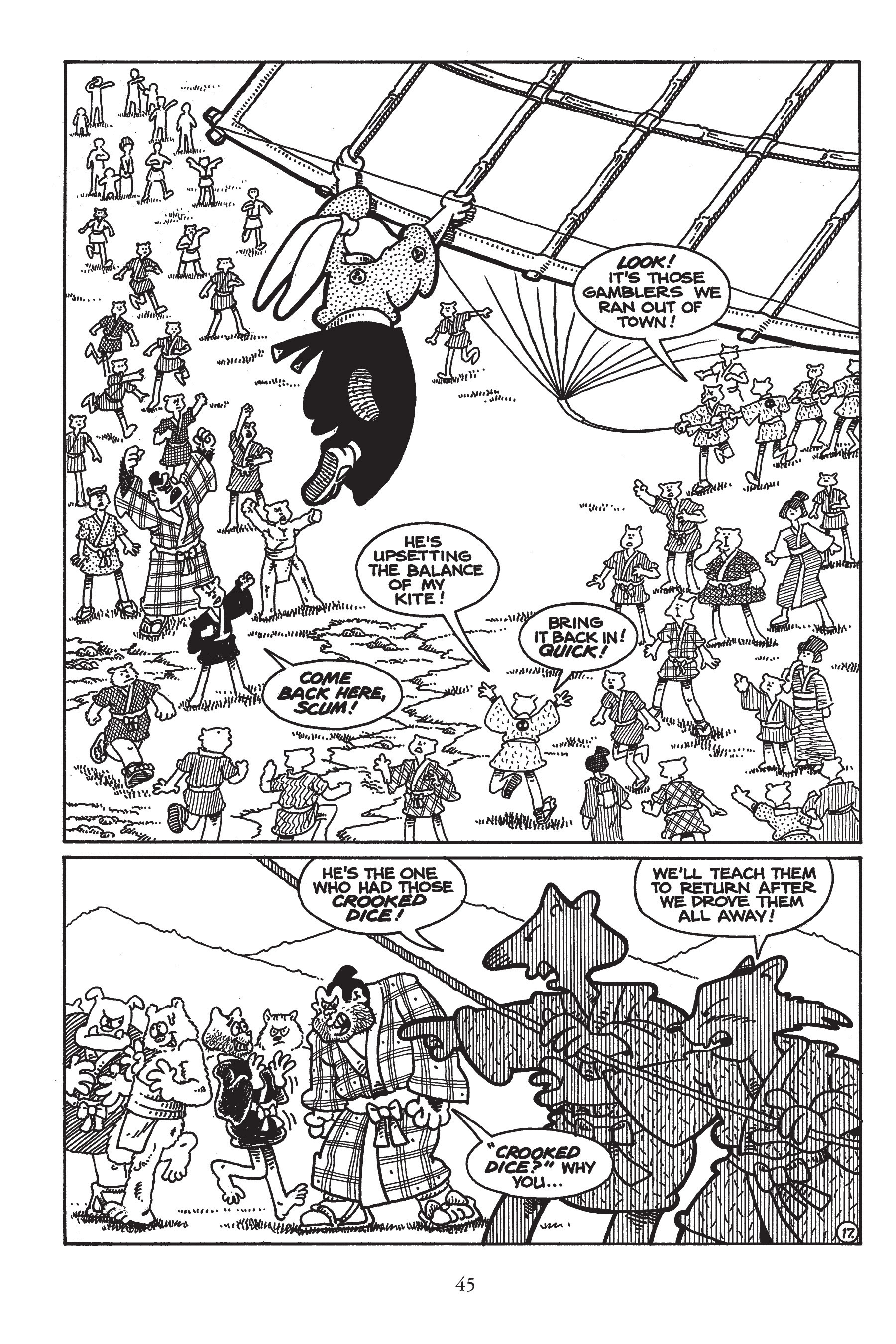 Read online Usagi Yojimbo (1987) comic -  Issue # _TPB 5 - 45