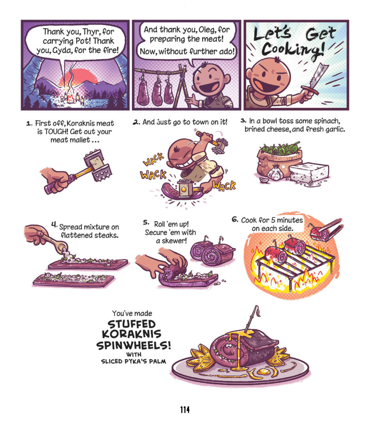 Read online Rutabaga: The Adventure Chef comic -  Issue # TPB 1 - 116