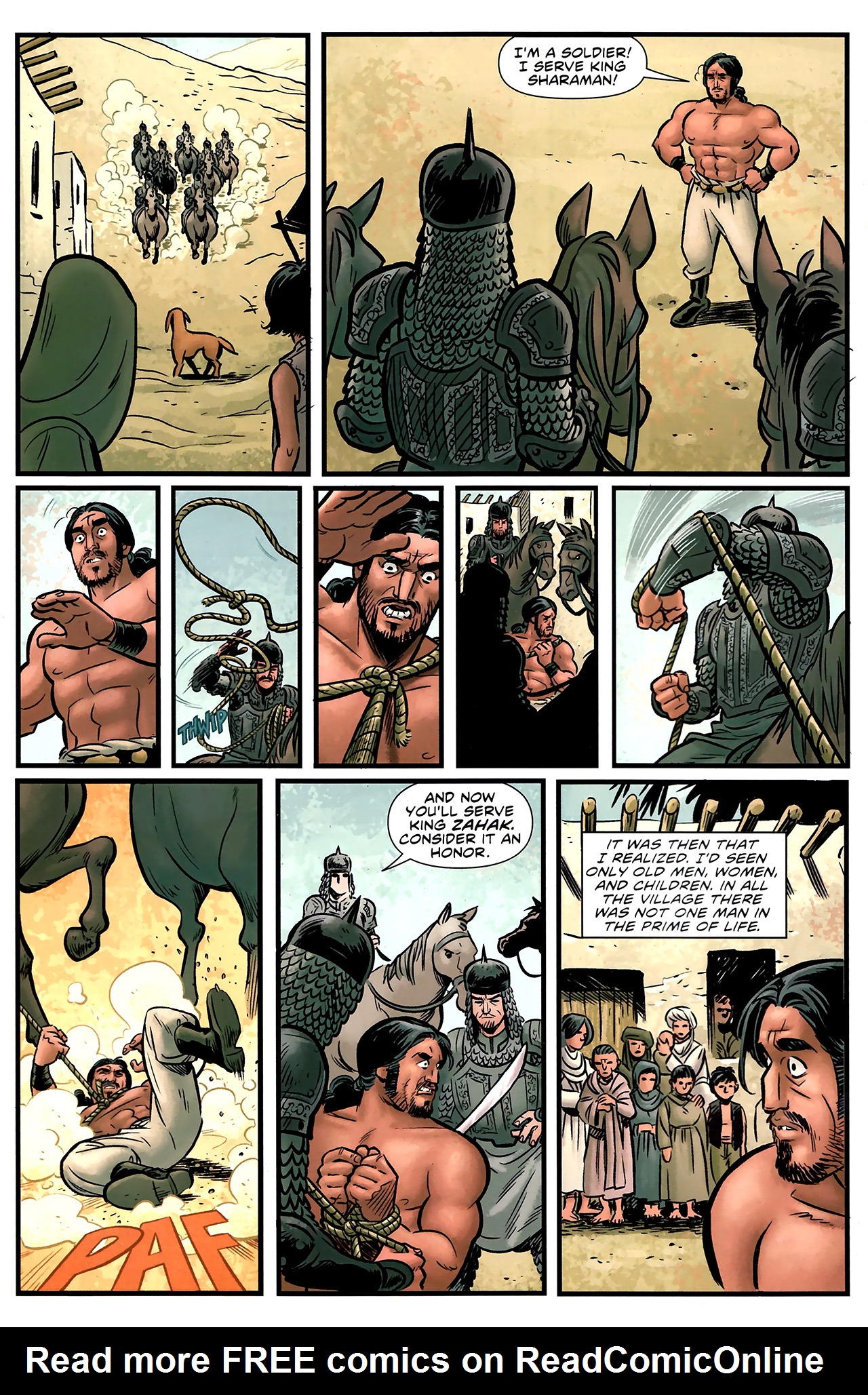 Read online Prince of Persia: Before the Sandstorm comic -  Issue #4 - 8
