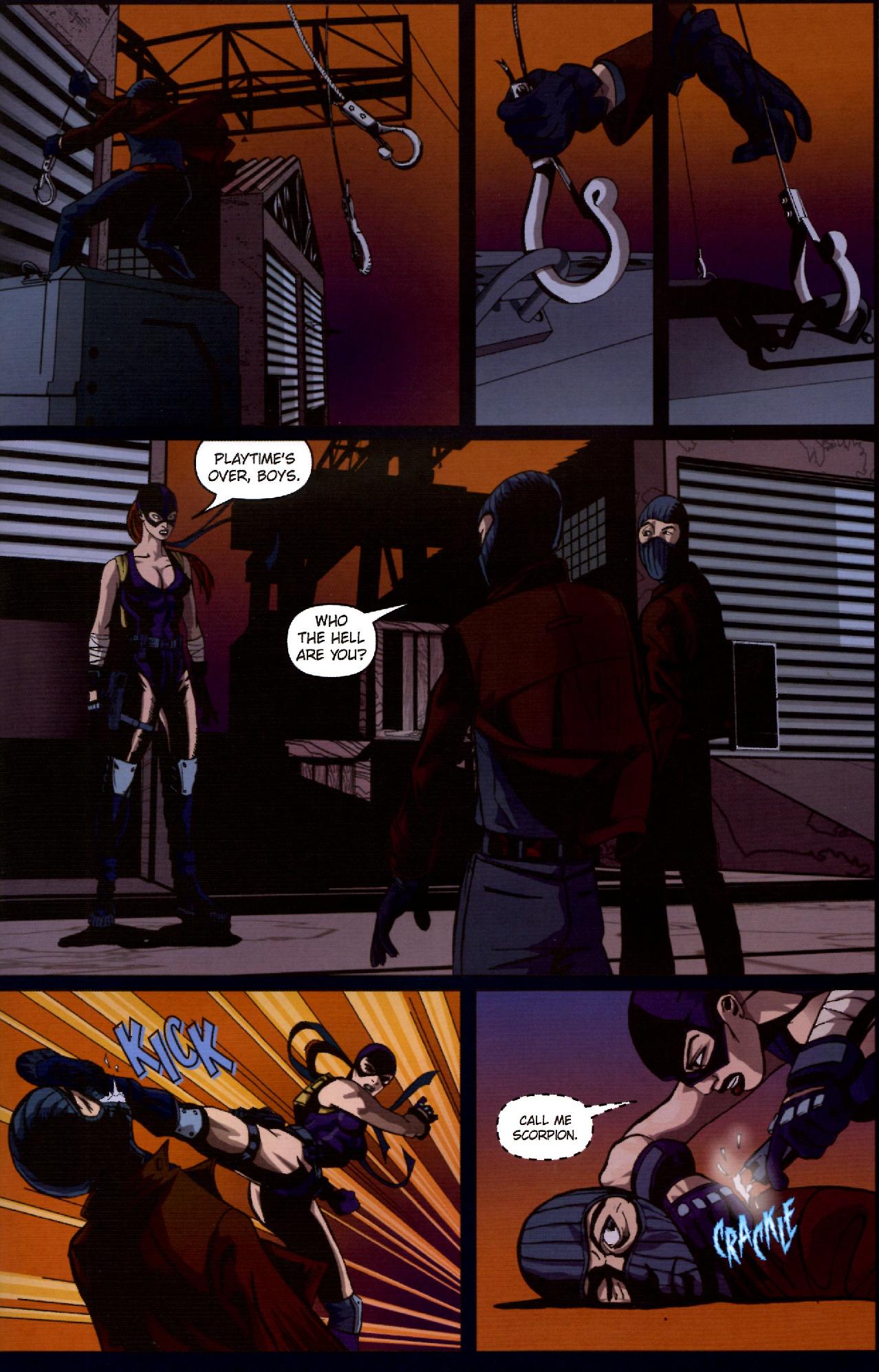 Read online Black Scorpion comic -  Issue #2 - 19