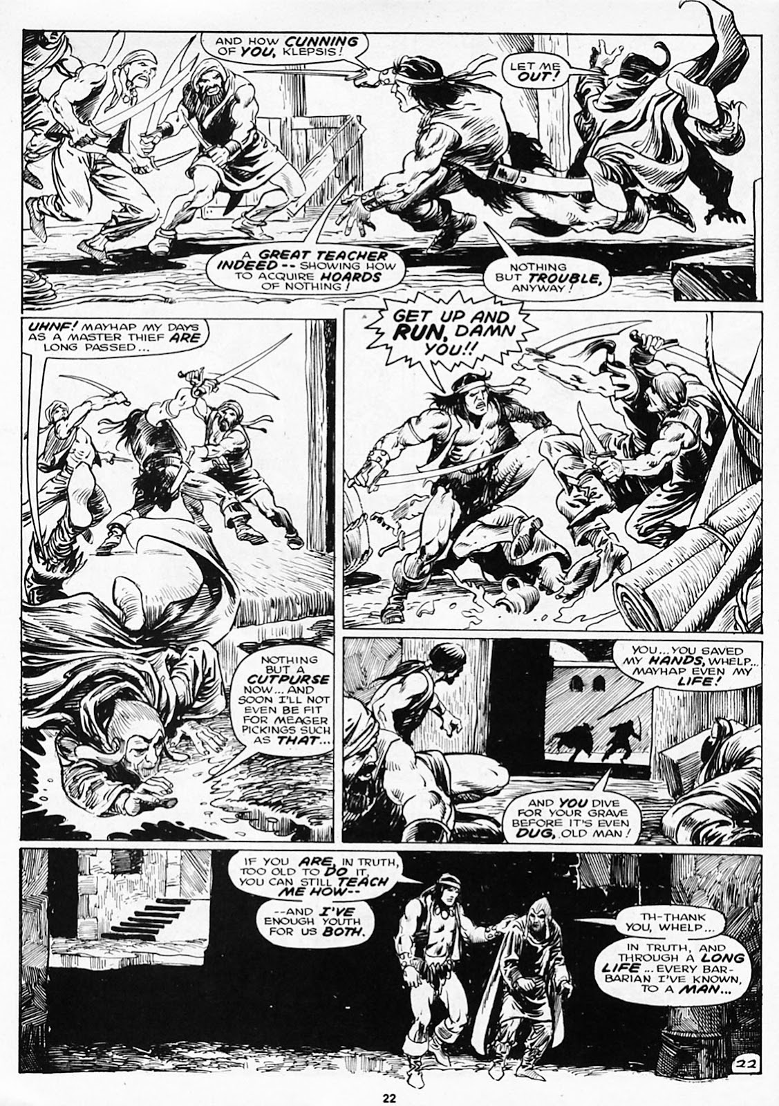 The Savage Sword Of Conan issue 180 - Page 24