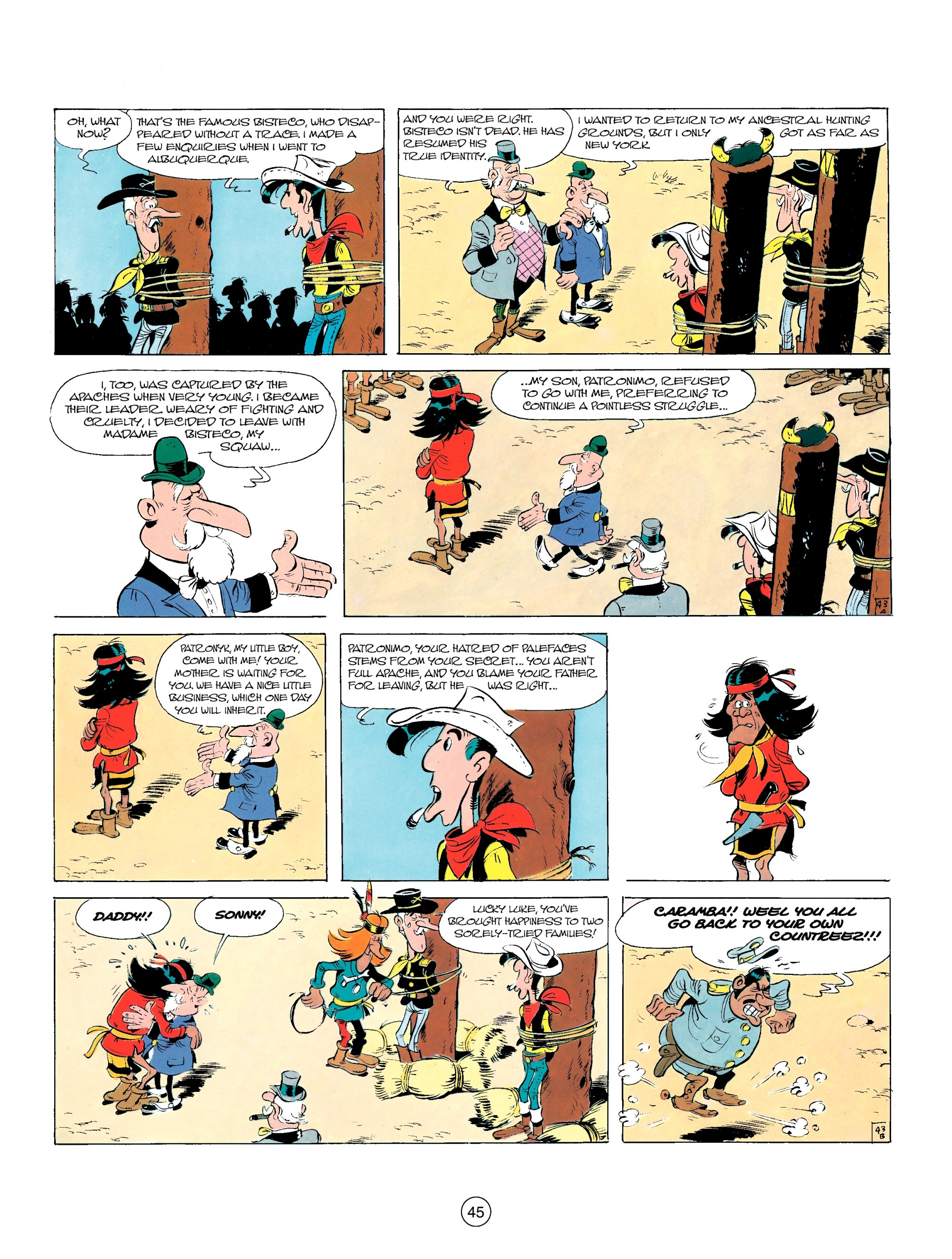 Read online A Lucky Luke Adventure comic -  Issue #17 - 45