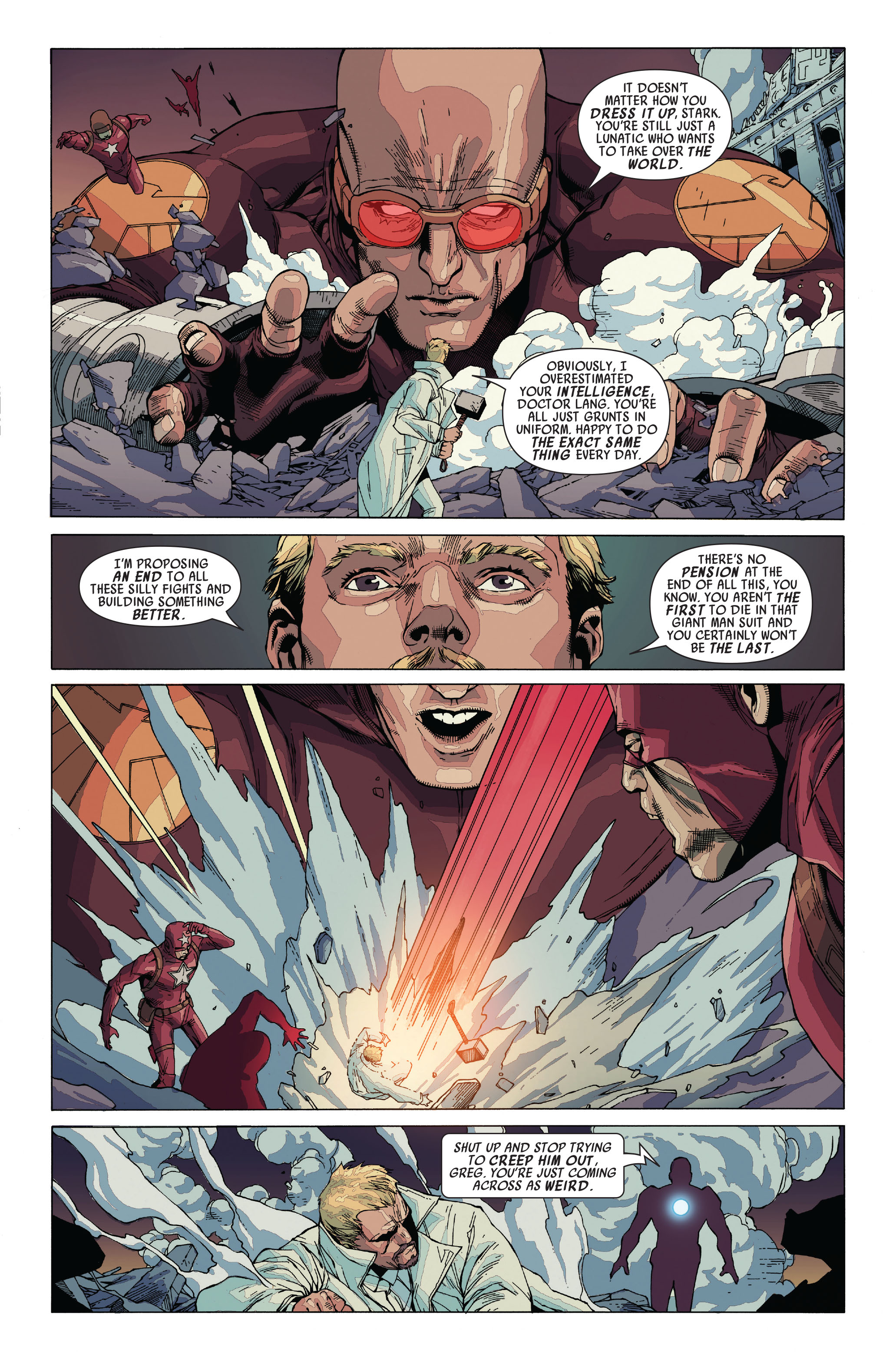 Read online Ultimate Avengers vs. New Ultimates comic -  Issue #6 - 10