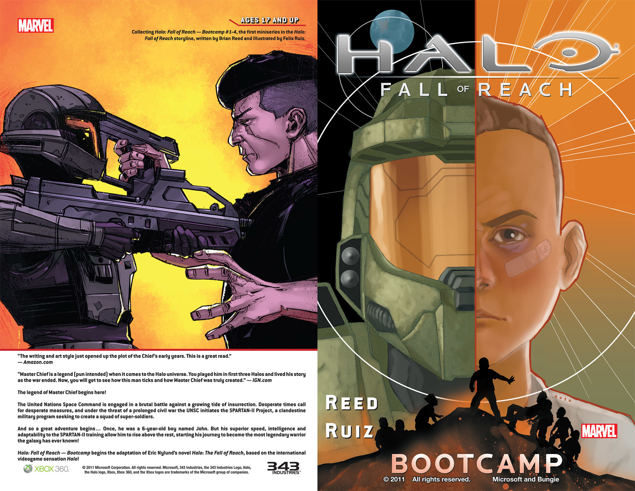 Read online Halo: Fall Of Reach - Boot Camp comic -  Issue # Full - 2