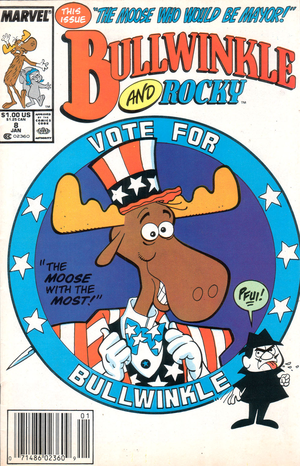 Read online Bullwinkle and Rocky comic -  Issue #8 - 1