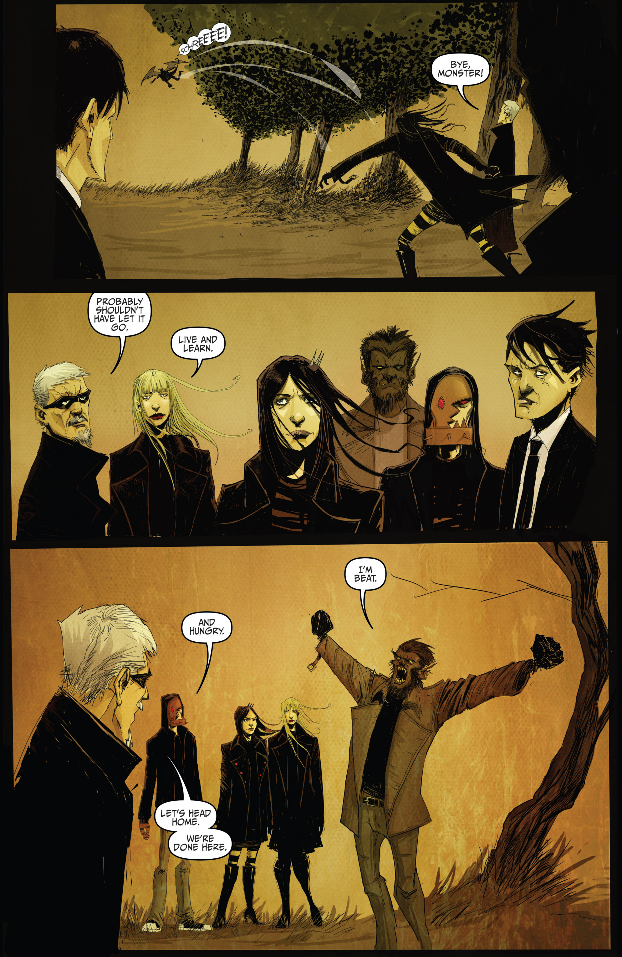 Read online The October Faction: Deadly Season comic -  Issue #1 - 8