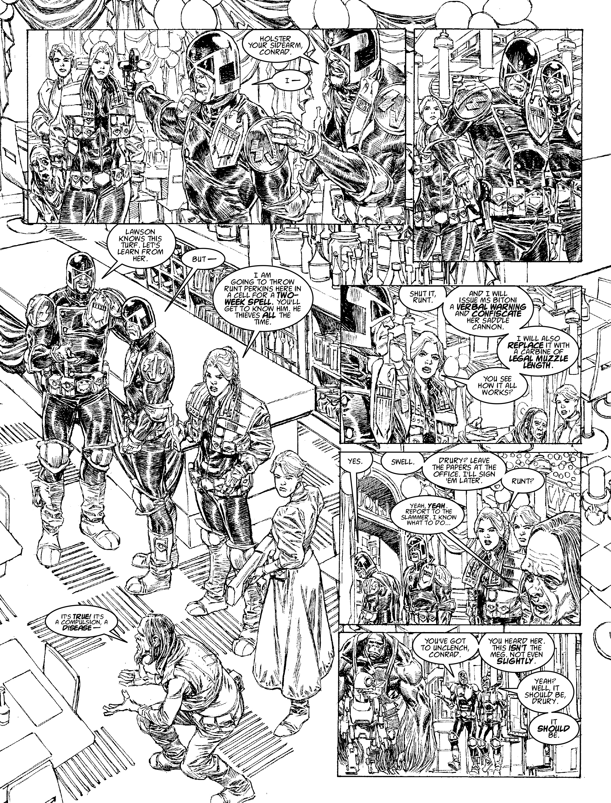 Read online Judge Dredd Megazine (Vol. 5) comic -  Issue #409 - 24