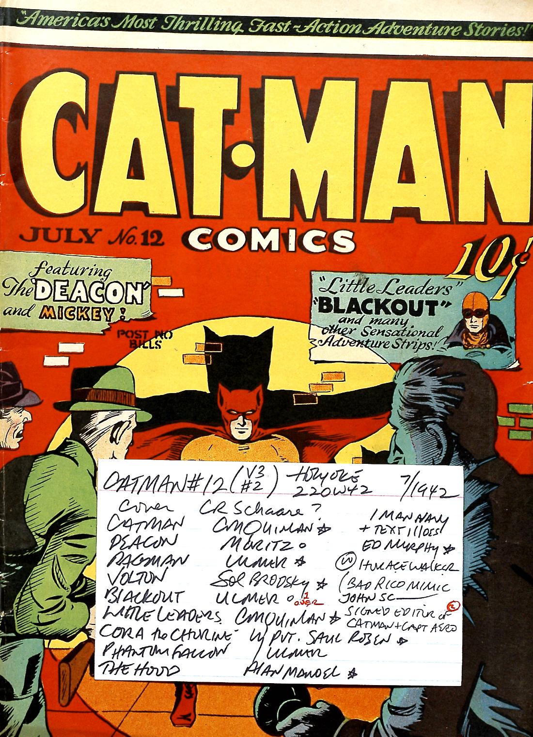 Read online Cat-Man Comics comic -  Issue #12 - 69