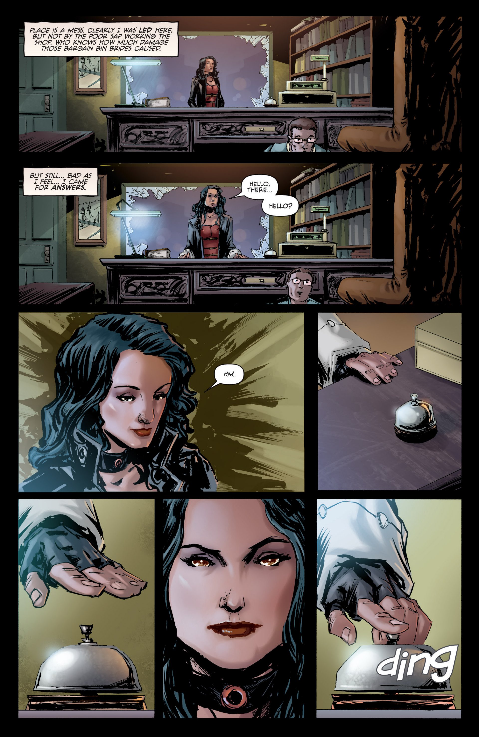 Read online Grimm Fairy Tales presents Helsing comic -  Issue #2 - 14