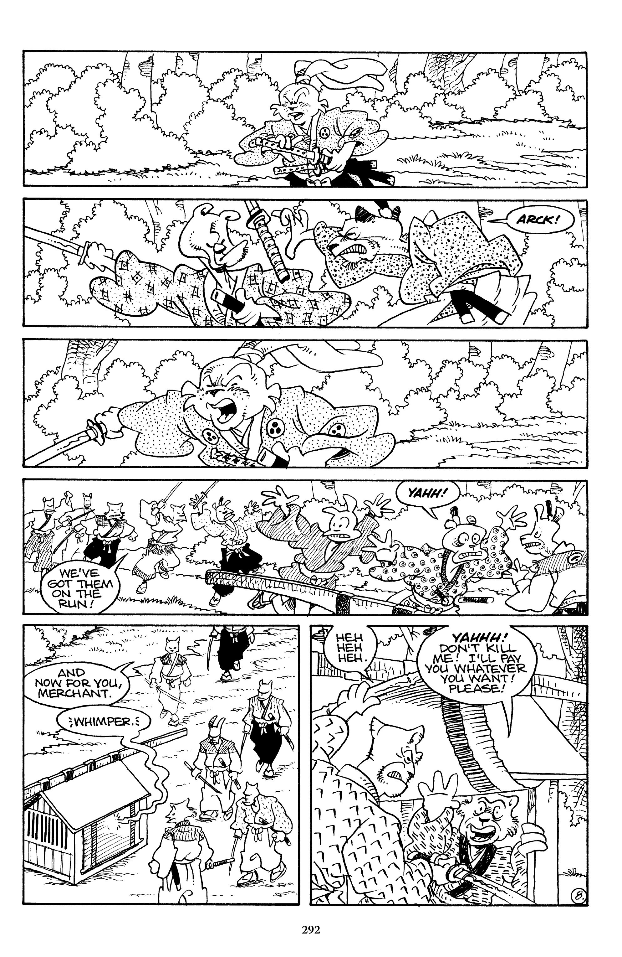Read online The Usagi Yojimbo Saga comic -  Issue # TPB 4 - 289