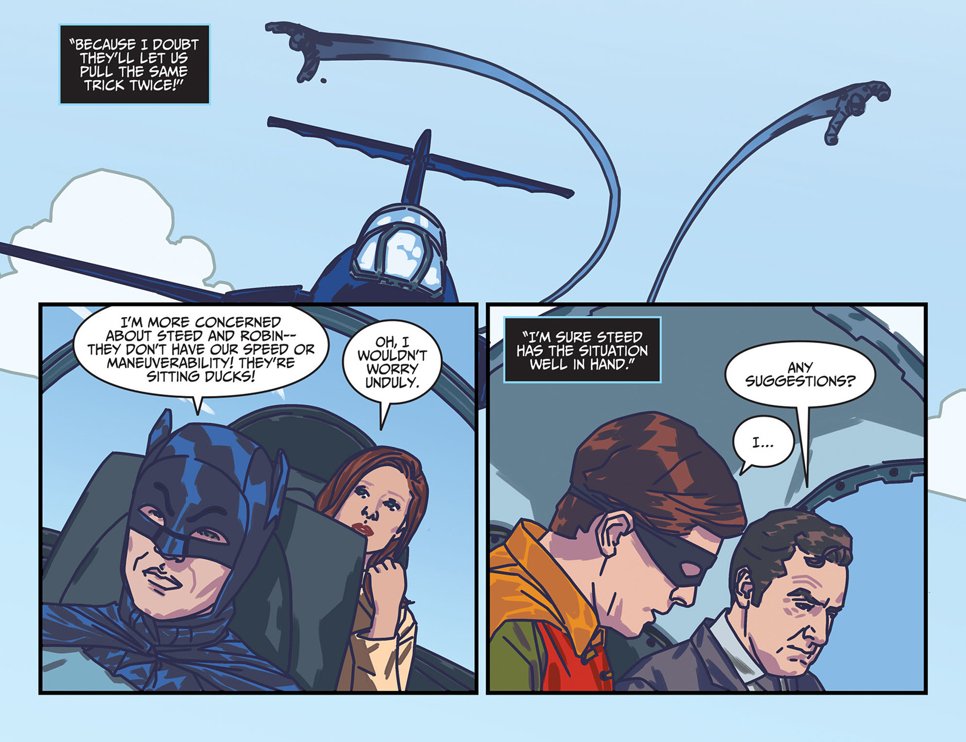 Read online Batman '66 Meets Steed and Mrs Peel comic -  Issue #7 - 13