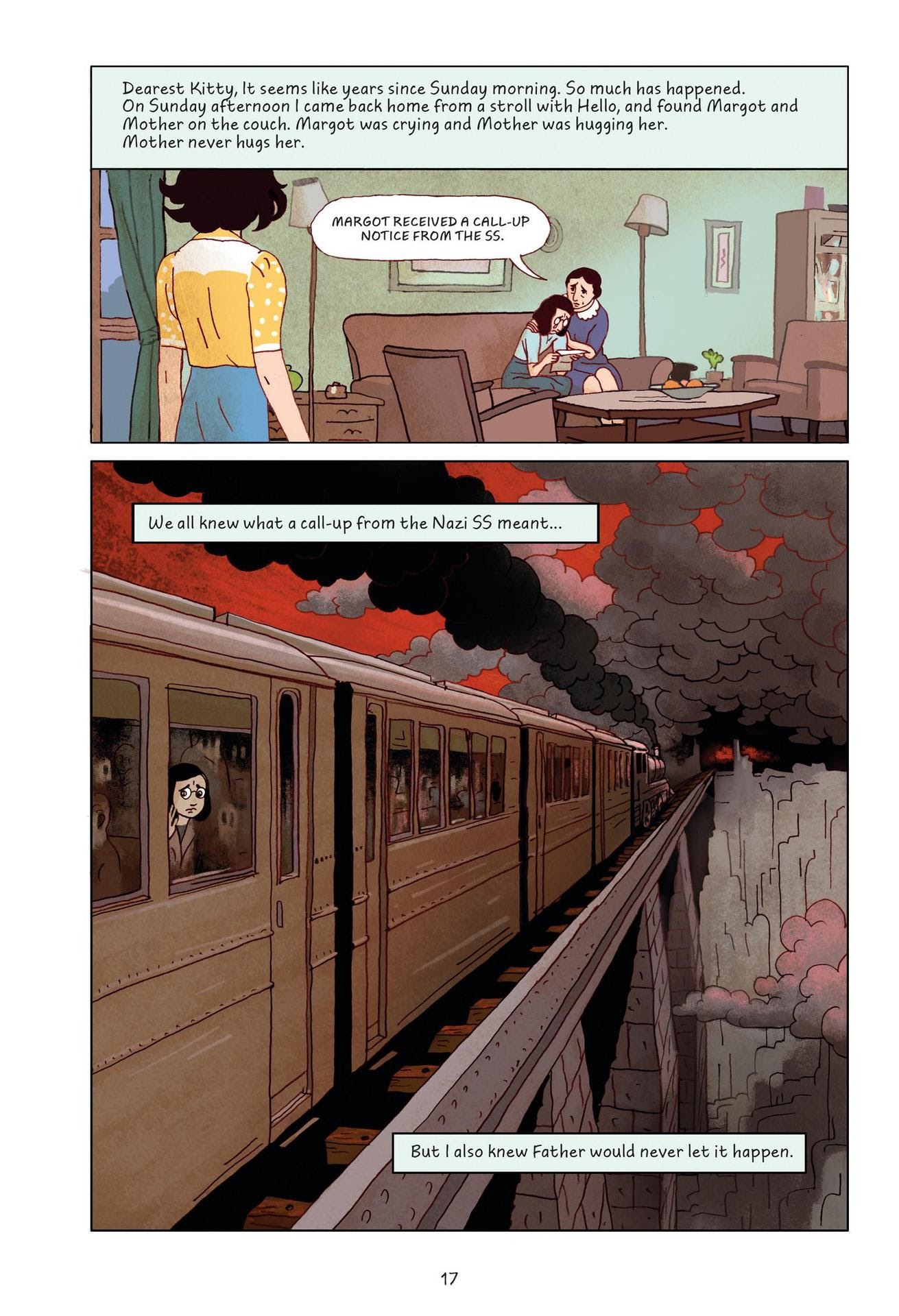 Read online Anne Frank’s Diary: The Graphic Adaptation comic -  Issue # TPB - 21