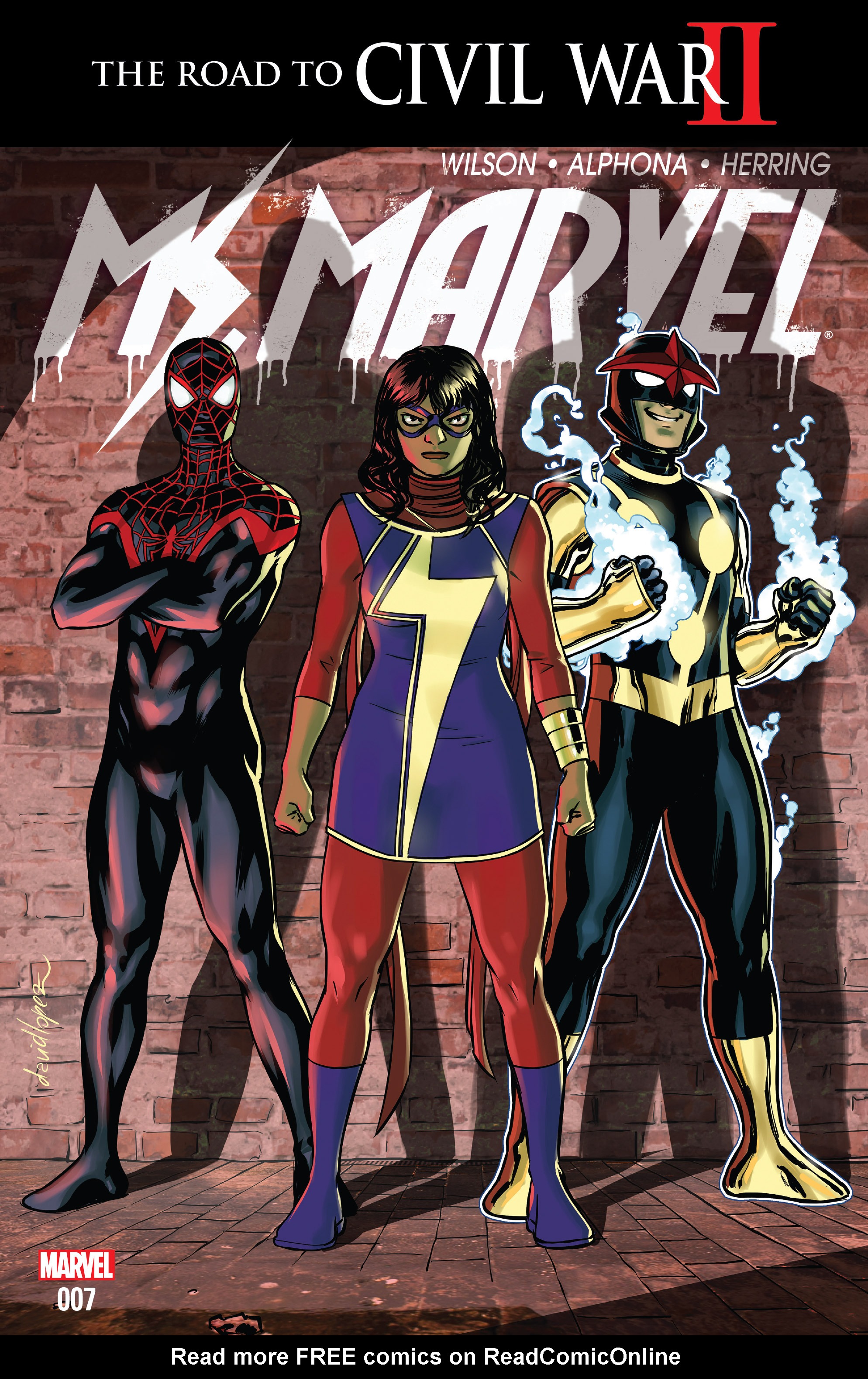 Read online Ms. Marvel (2016) comic -  Issue #7 - 1