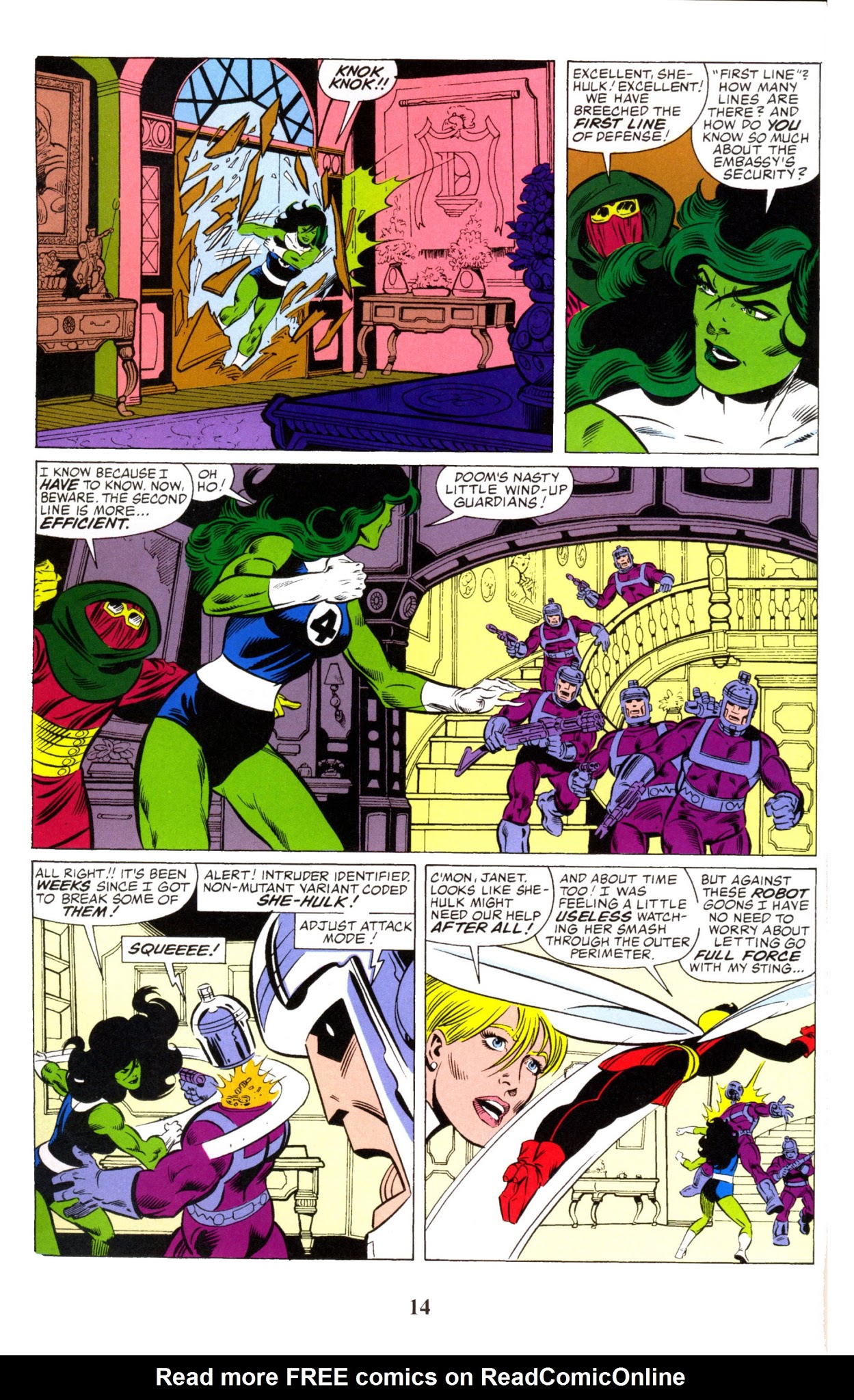 Read online Fantastic Four Visionaries: John Byrne comic -  Issue # TPB 8 - 16