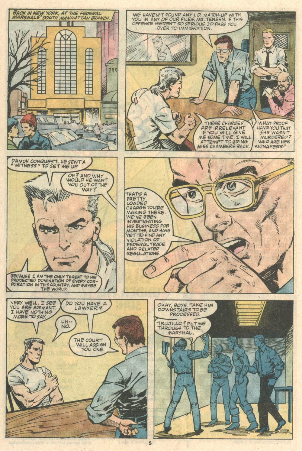 Read online Justice (1986) comic -  Issue #8 - 6