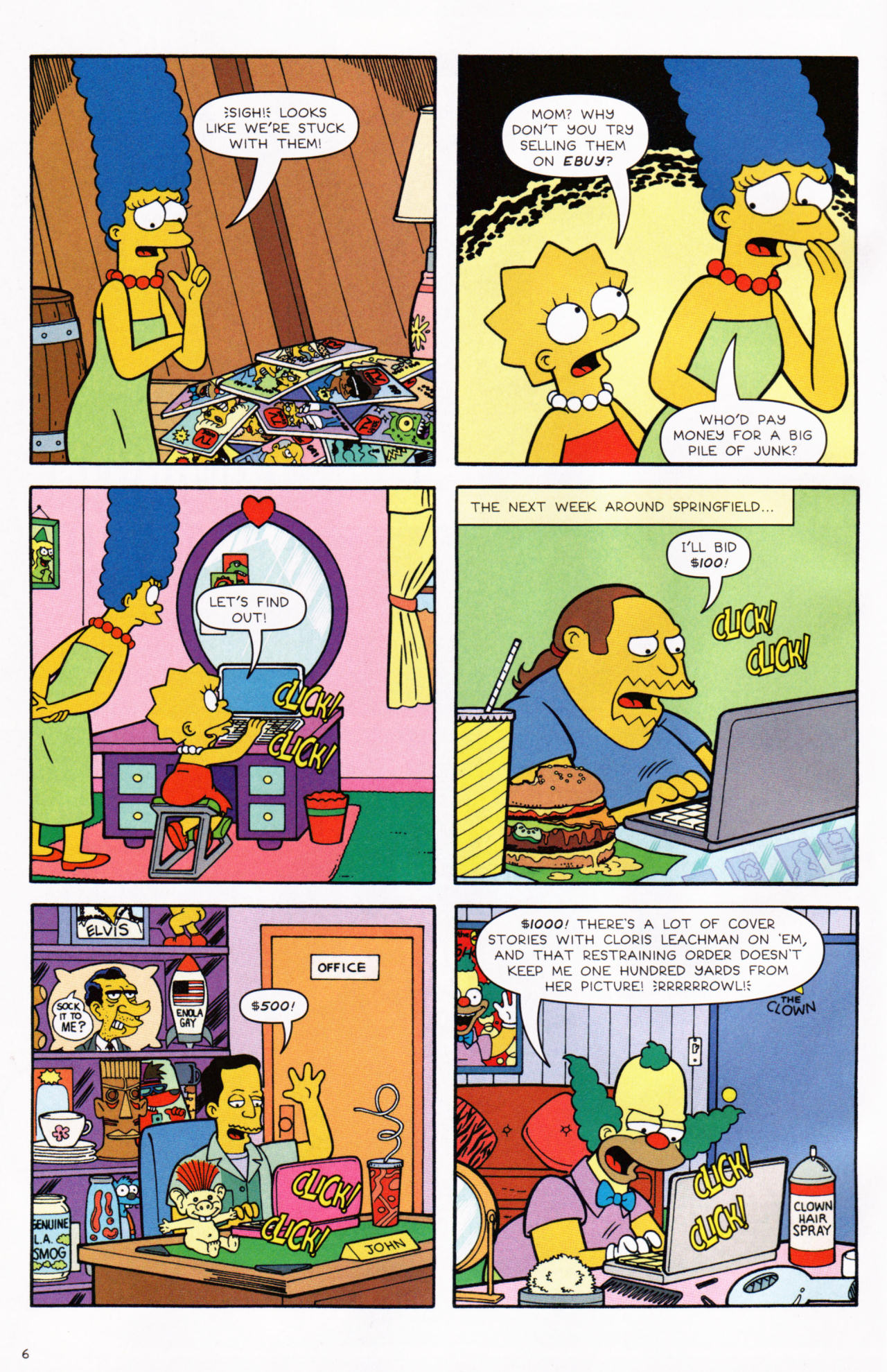 Read online Simpsons Comics comic -  Issue #130 - 6
