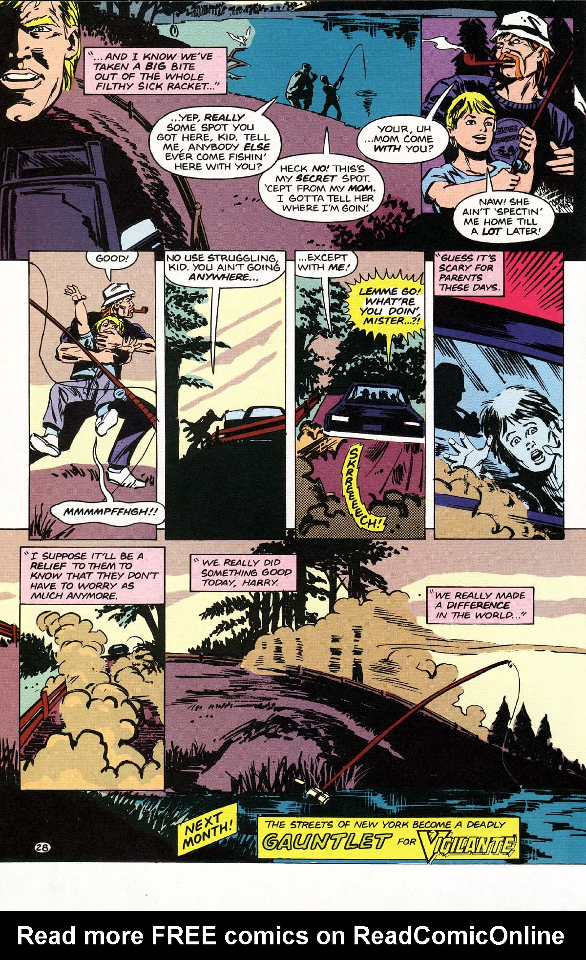 Read online Vigilante (1983) comic -  Issue #40 - 30
