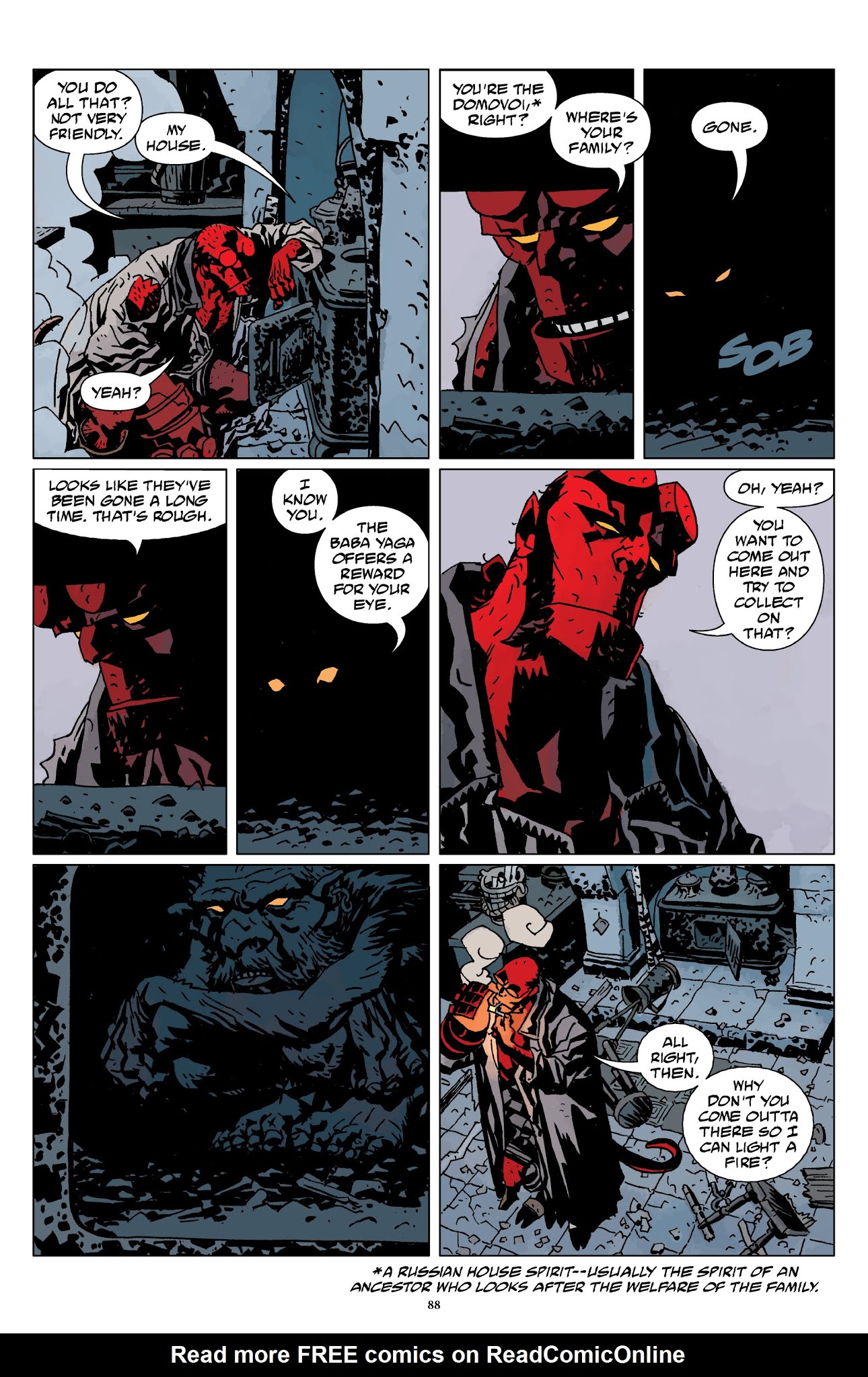 Read online Hellboy Omnibus comic -  Issue # TPB 3 (Part 1) - 89