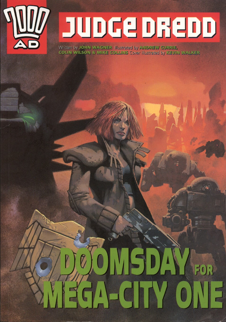 Read online Judge Dredd [Collections - Hamlyn | Mandarin] comic -  Issue # TPB Doomsday For Mega-City One - 1