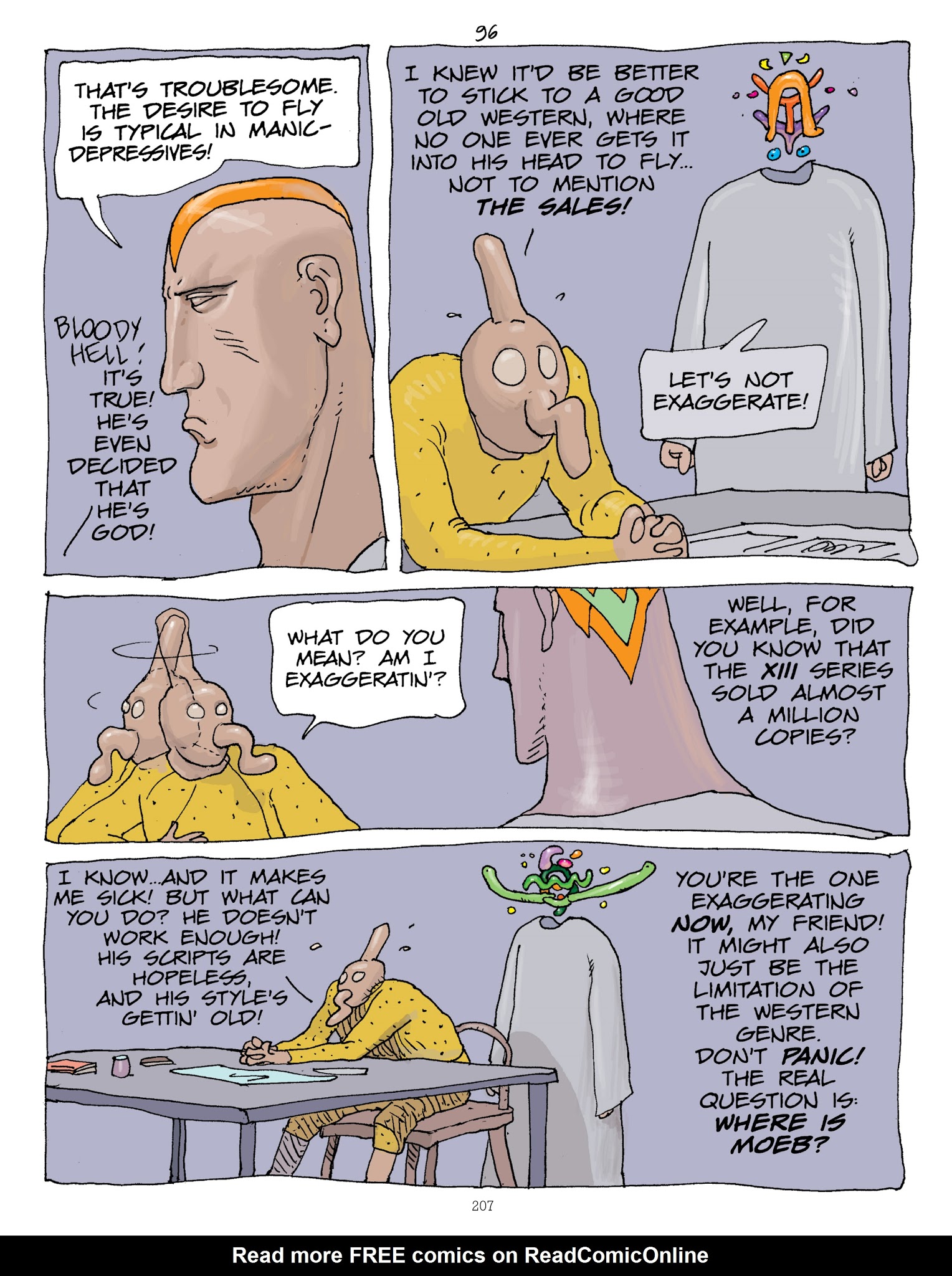 Read online Moebius Library comic -  Issue # TPB 2 - 206