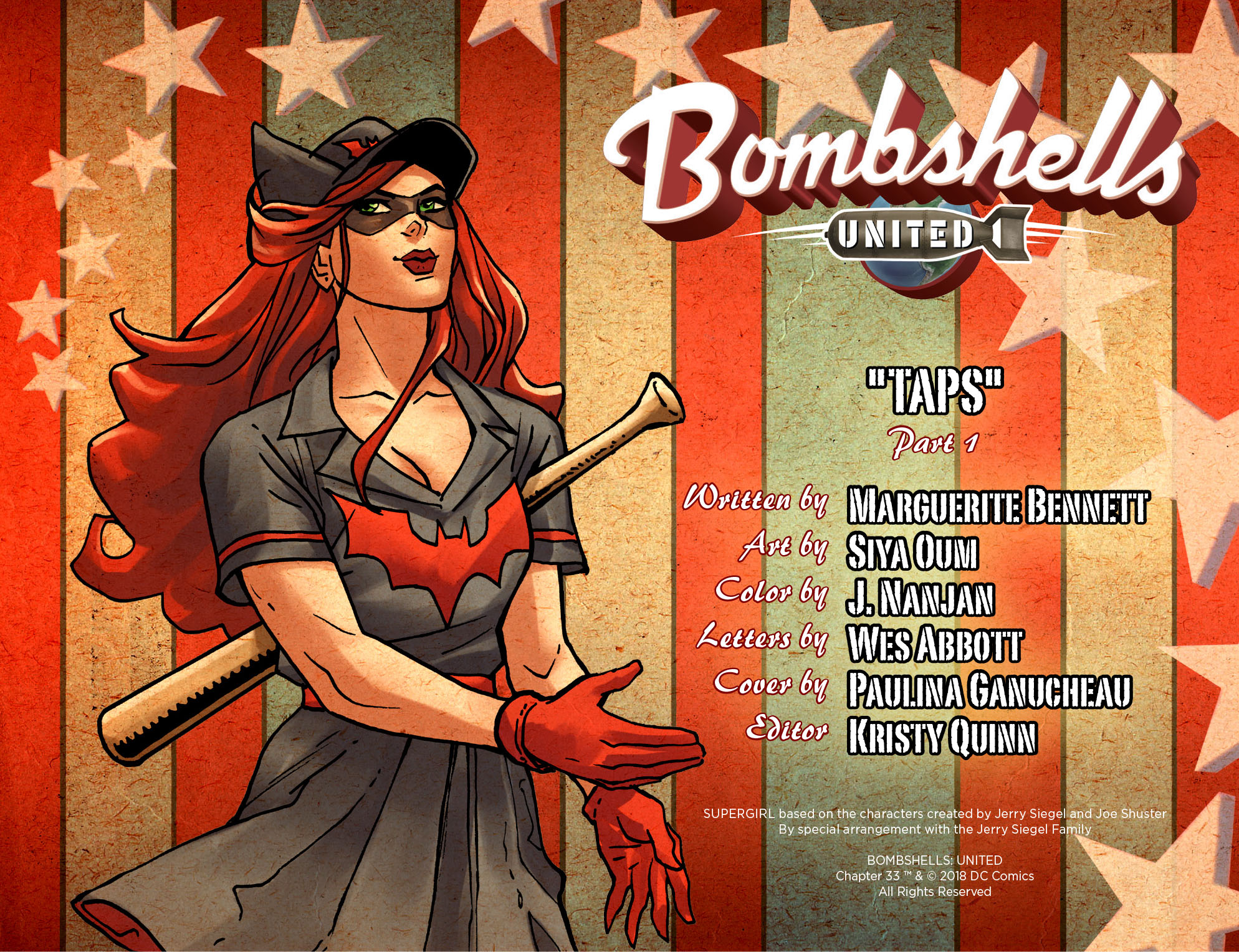 Read online Bombshells: United comic -  Issue #33 - 2