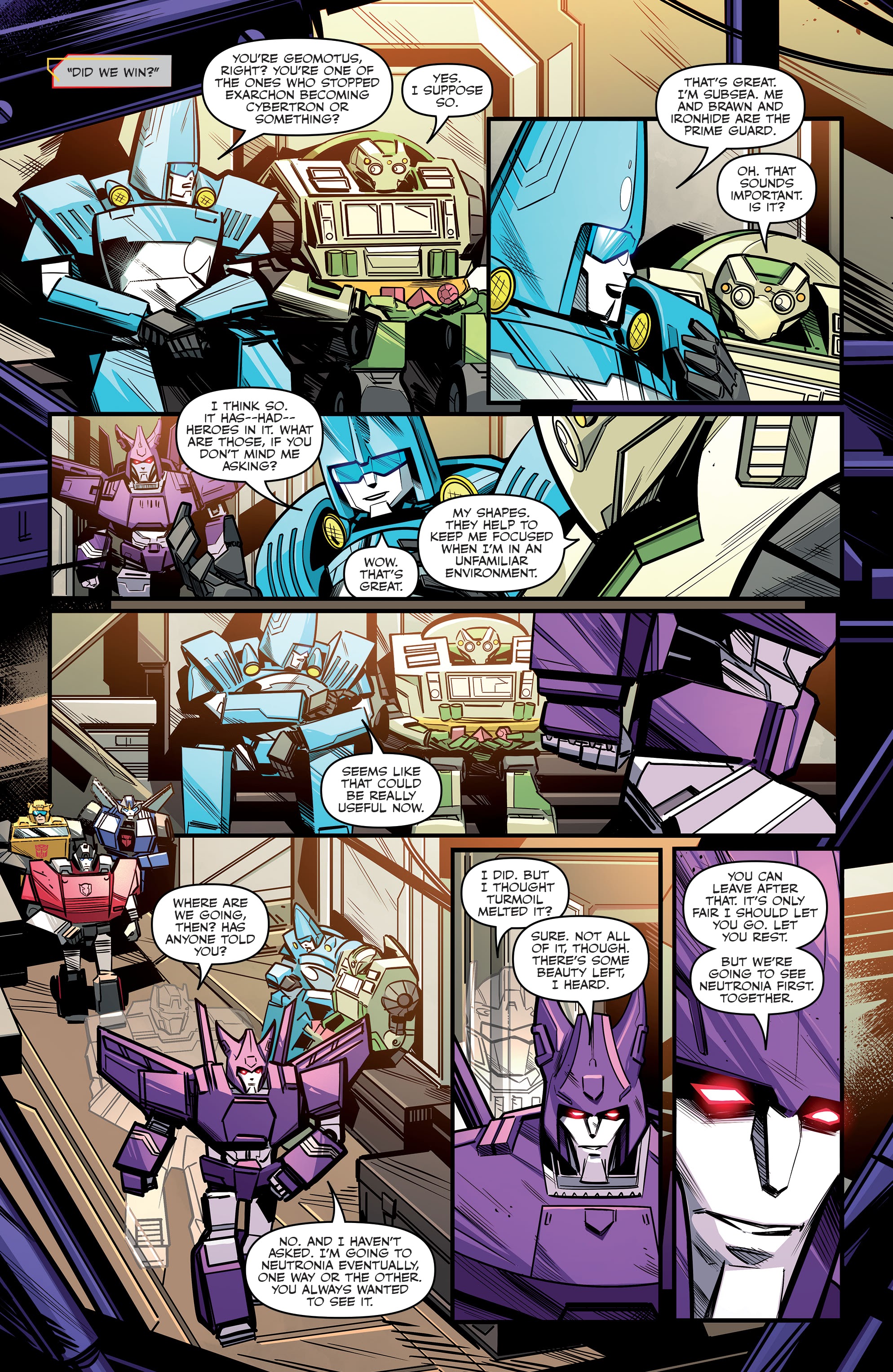 Read online Transformers: Fate of Cybertron comic -  Issue # Full - 38