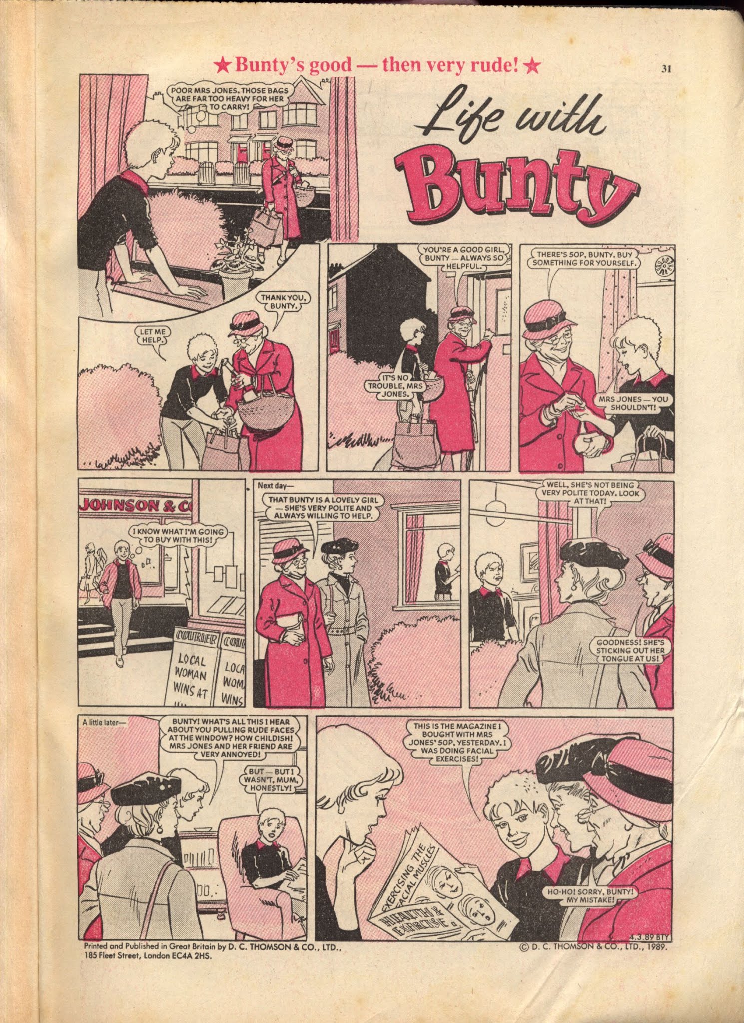 Read online Bunty comic -  Issue #1625 - 31