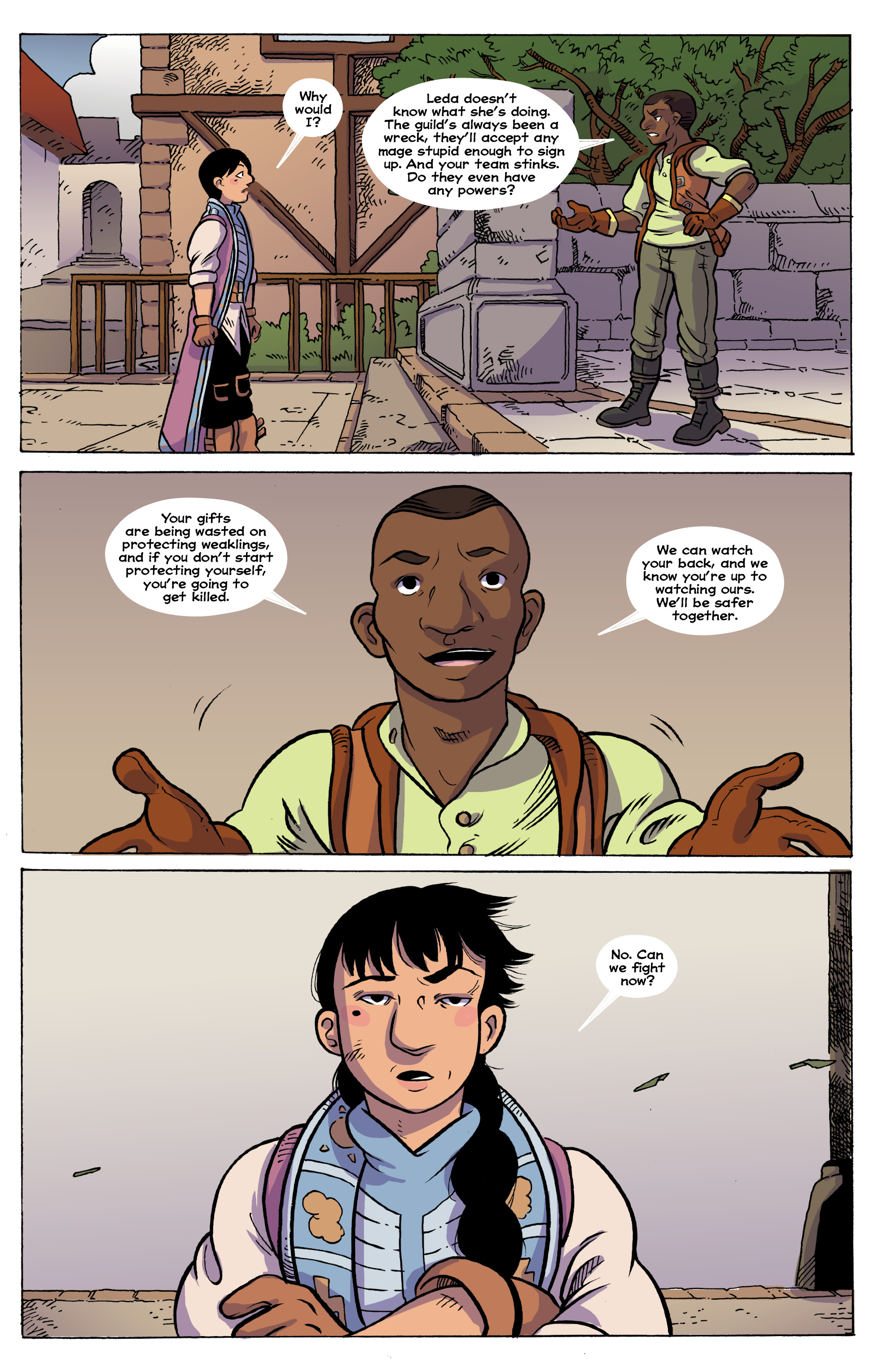 Read online The Castoffs comic -  Issue # _TPB 2 - 123