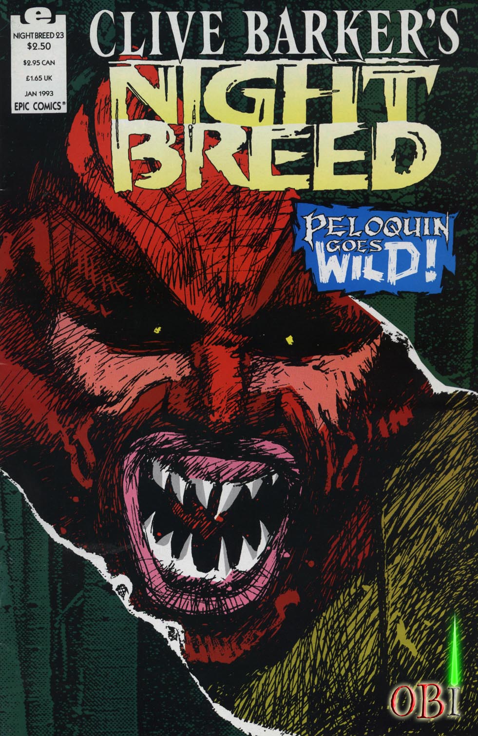 Read online Clive Barker's Night Breed (1990) comic -  Issue #23 - 1