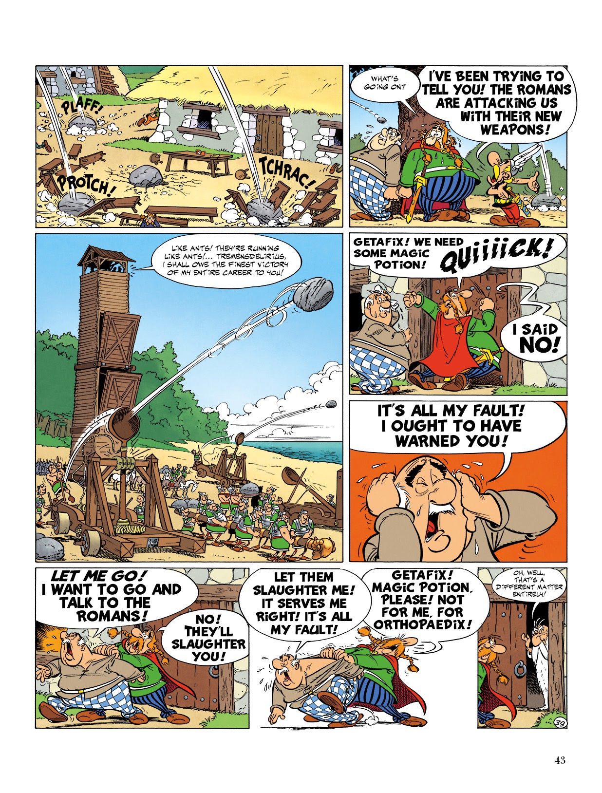 Read online Asterix comic -  Issue #21 - 44