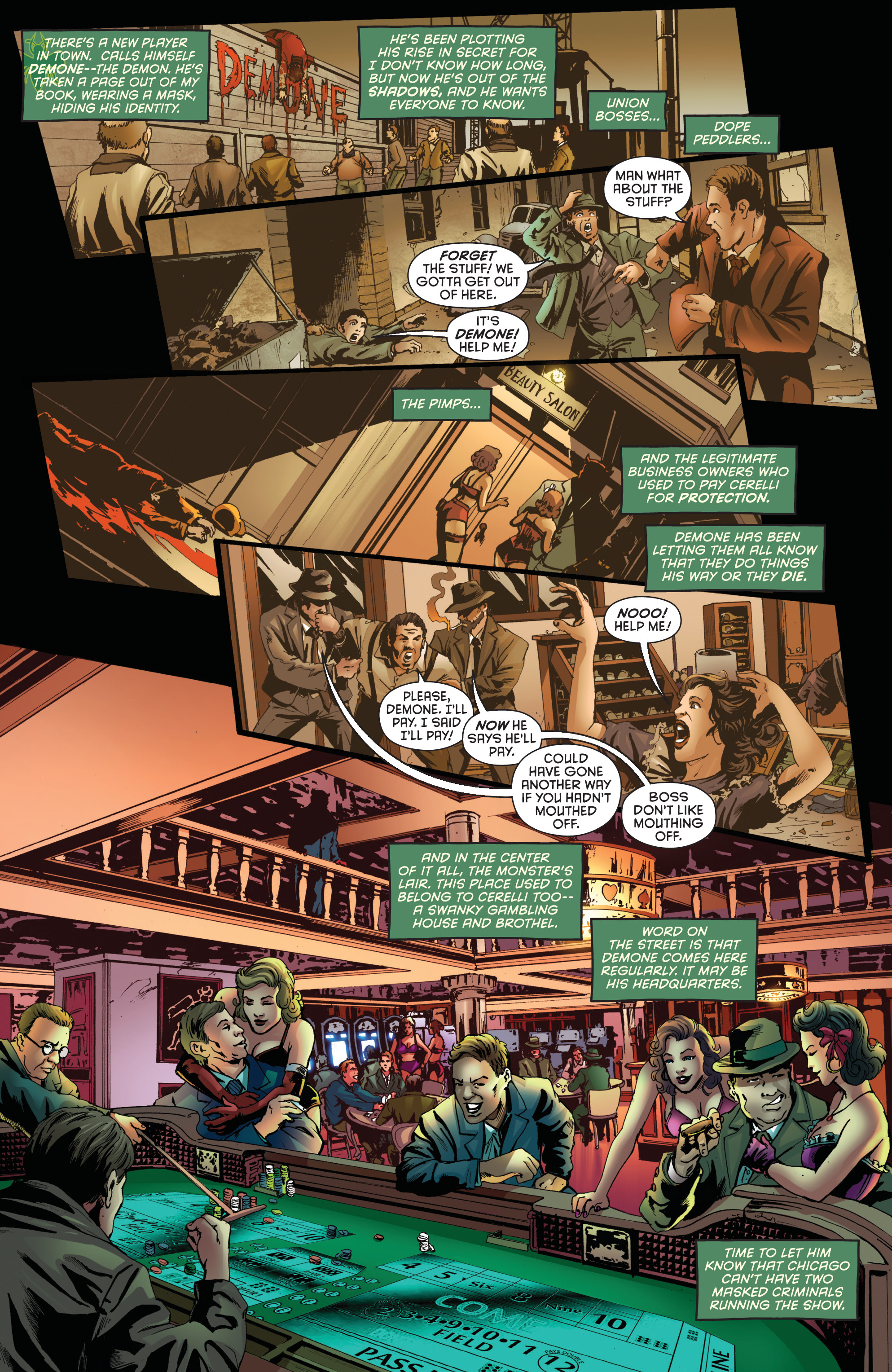 Read online Green Hornet: Reign of The Demon comic -  Issue #1 - 5