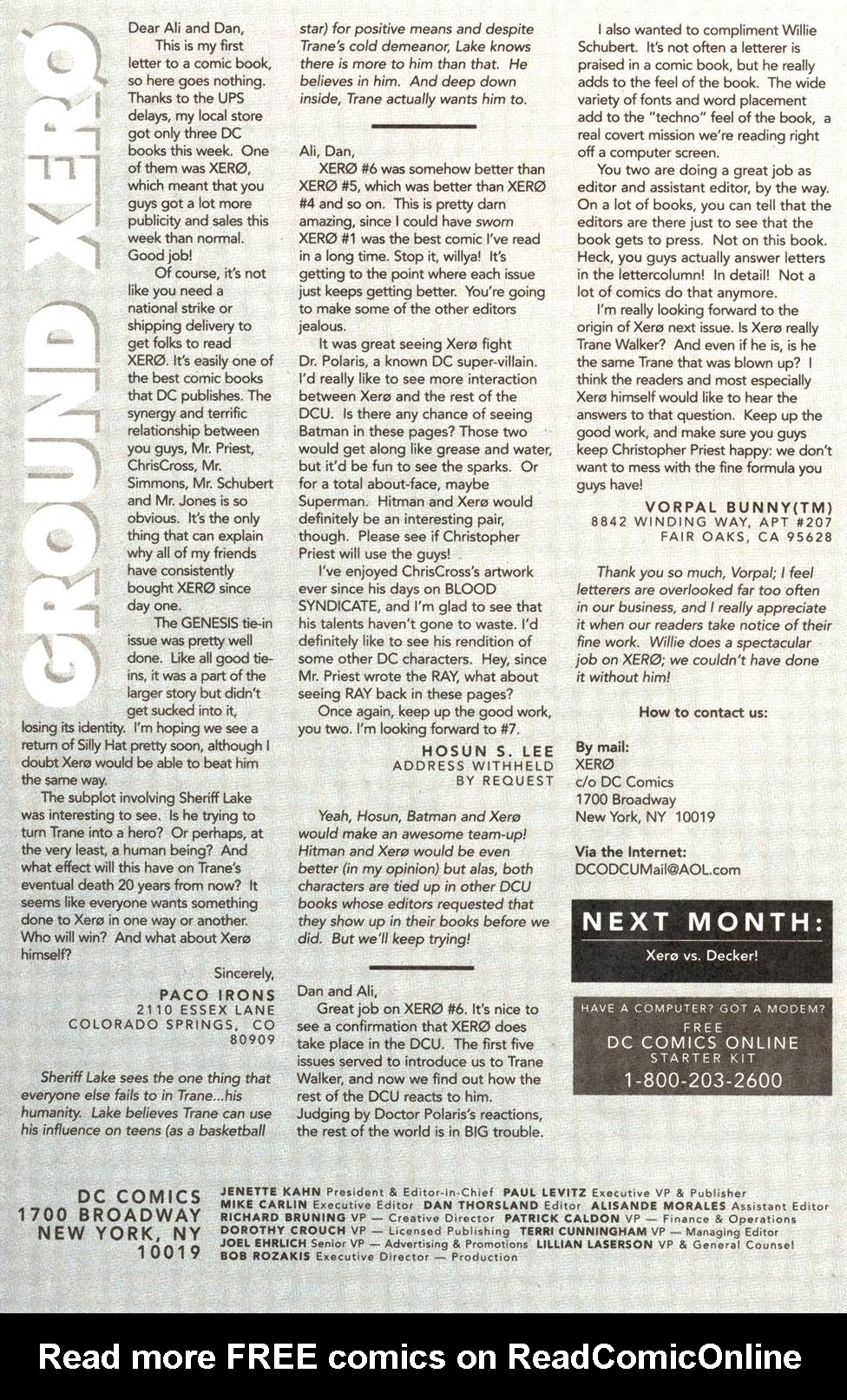 Read online Xero comic -  Issue #10 - 25