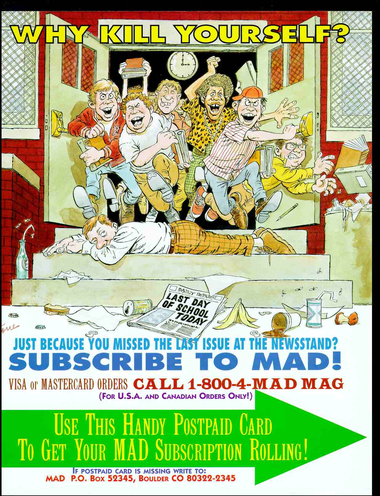 Read online MAD comic -  Issue #348 - 2