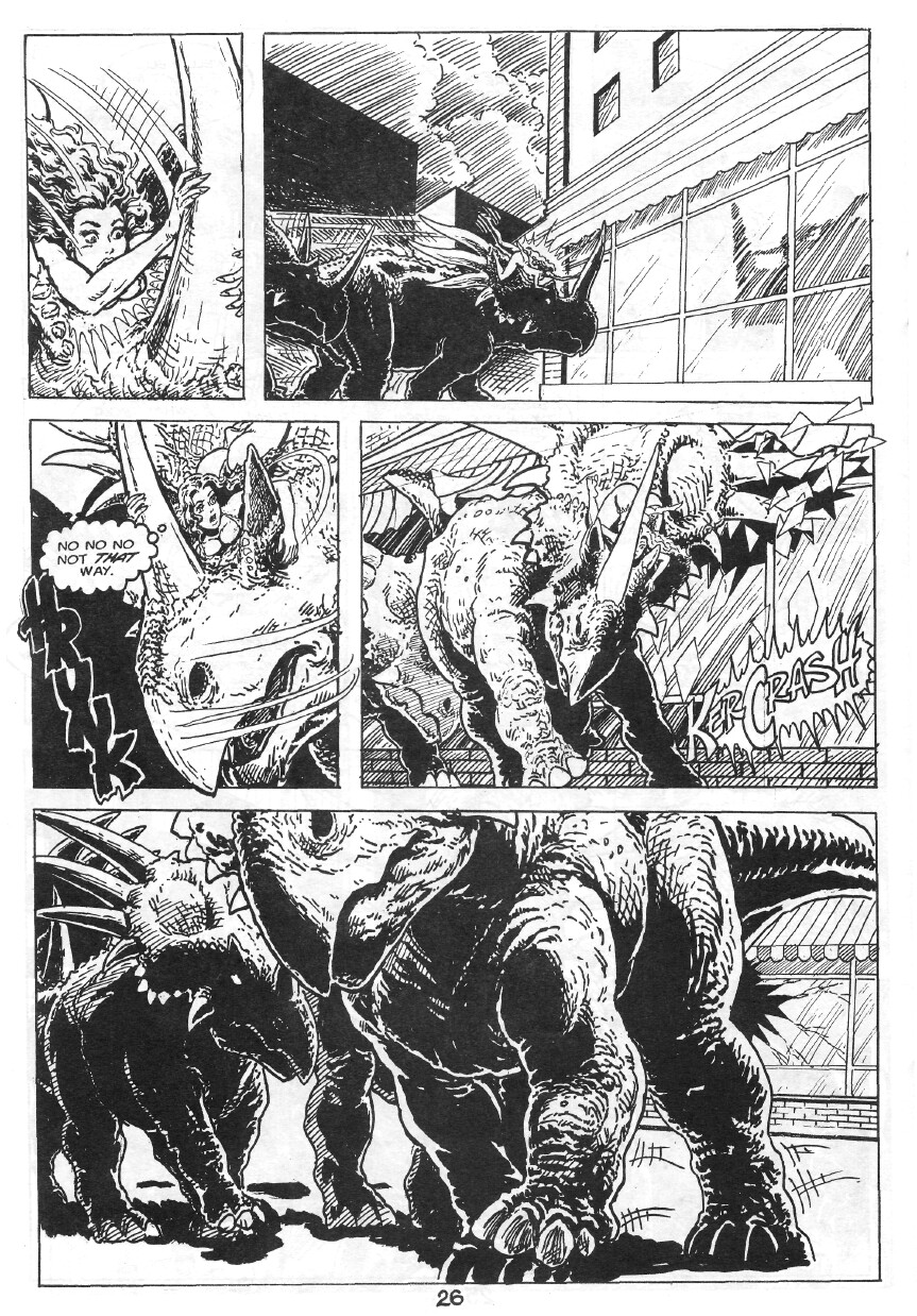 Read online Cavewoman: Rain comic -  Issue #4 - 30