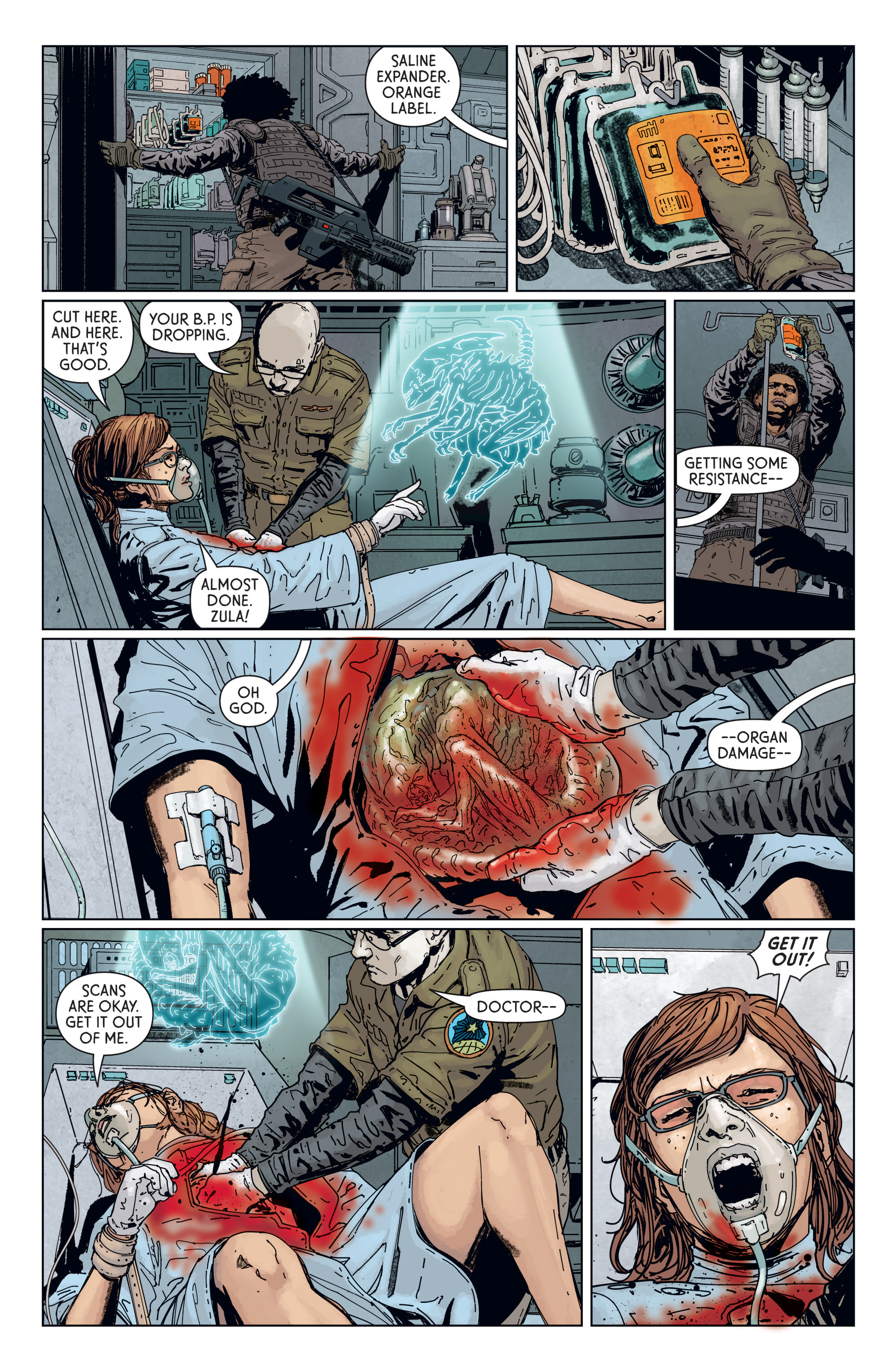 Read online Aliens: Defiance comic -  Issue #7 - 13