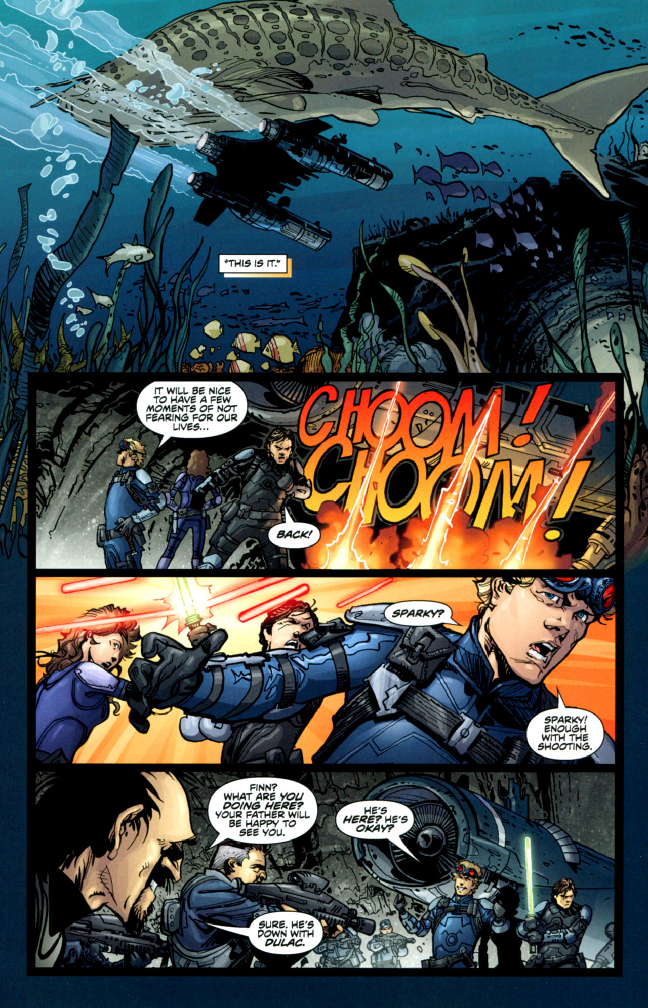 Read online Star Wars: Invasion - Rescues comic -  Issue #2 - 23