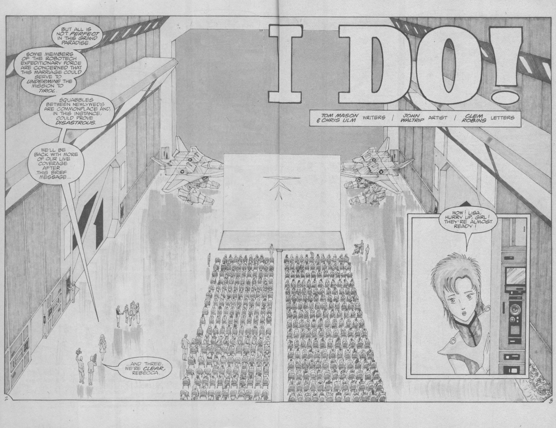 Read online Robotech II: The Sentinels comic -  Issue # _Wedding Special 2 - 4