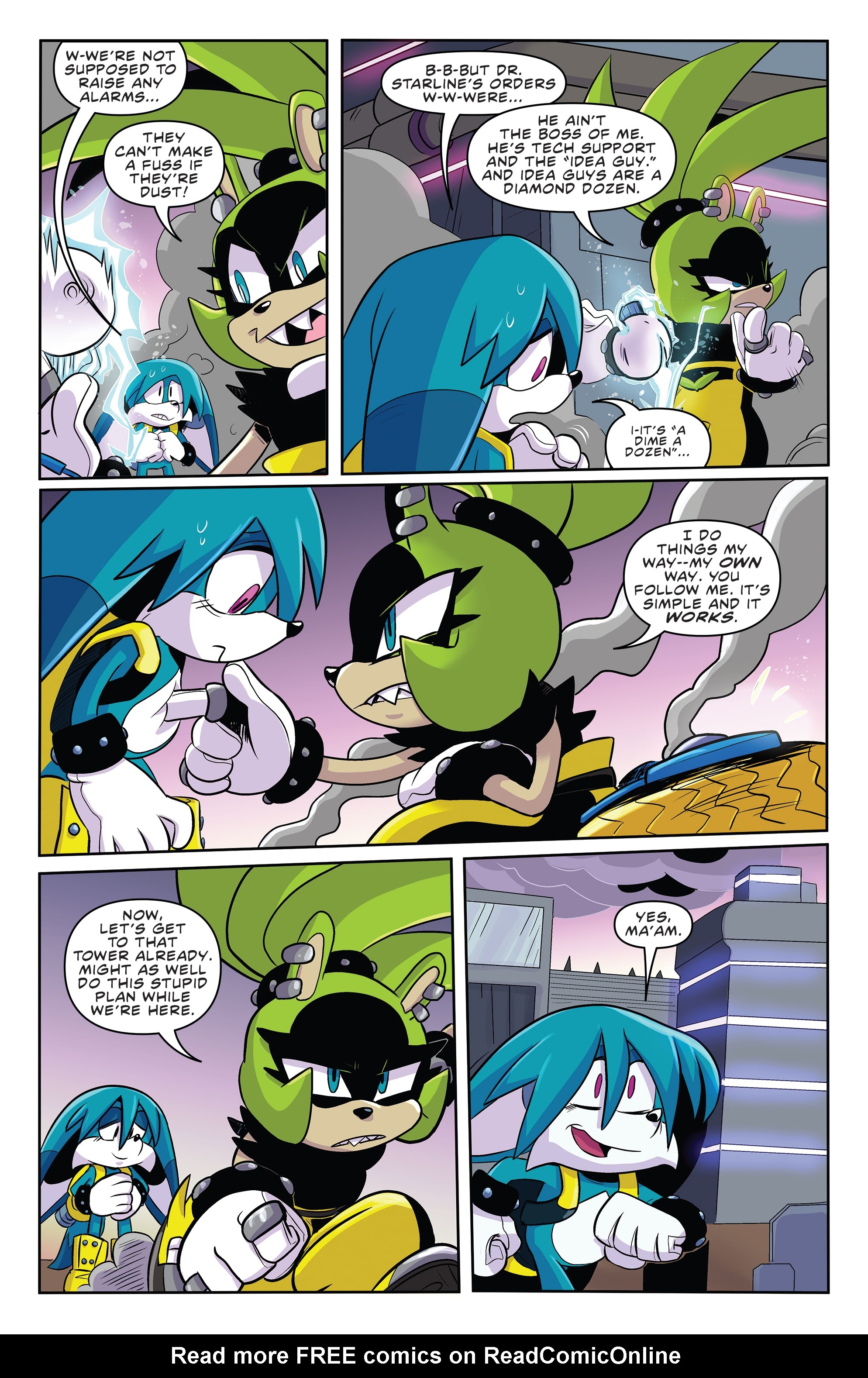 Read online Sonic the Hedgehog: Imposter Syndrome comic -  Issue #2 - 10