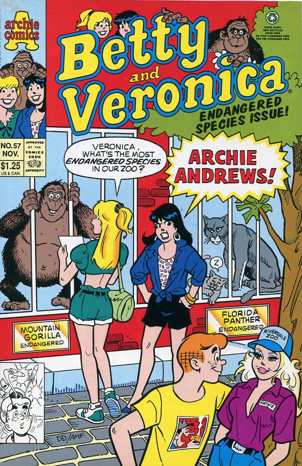 Read online Betty and Veronica (1987) comic -  Issue #57 - 1