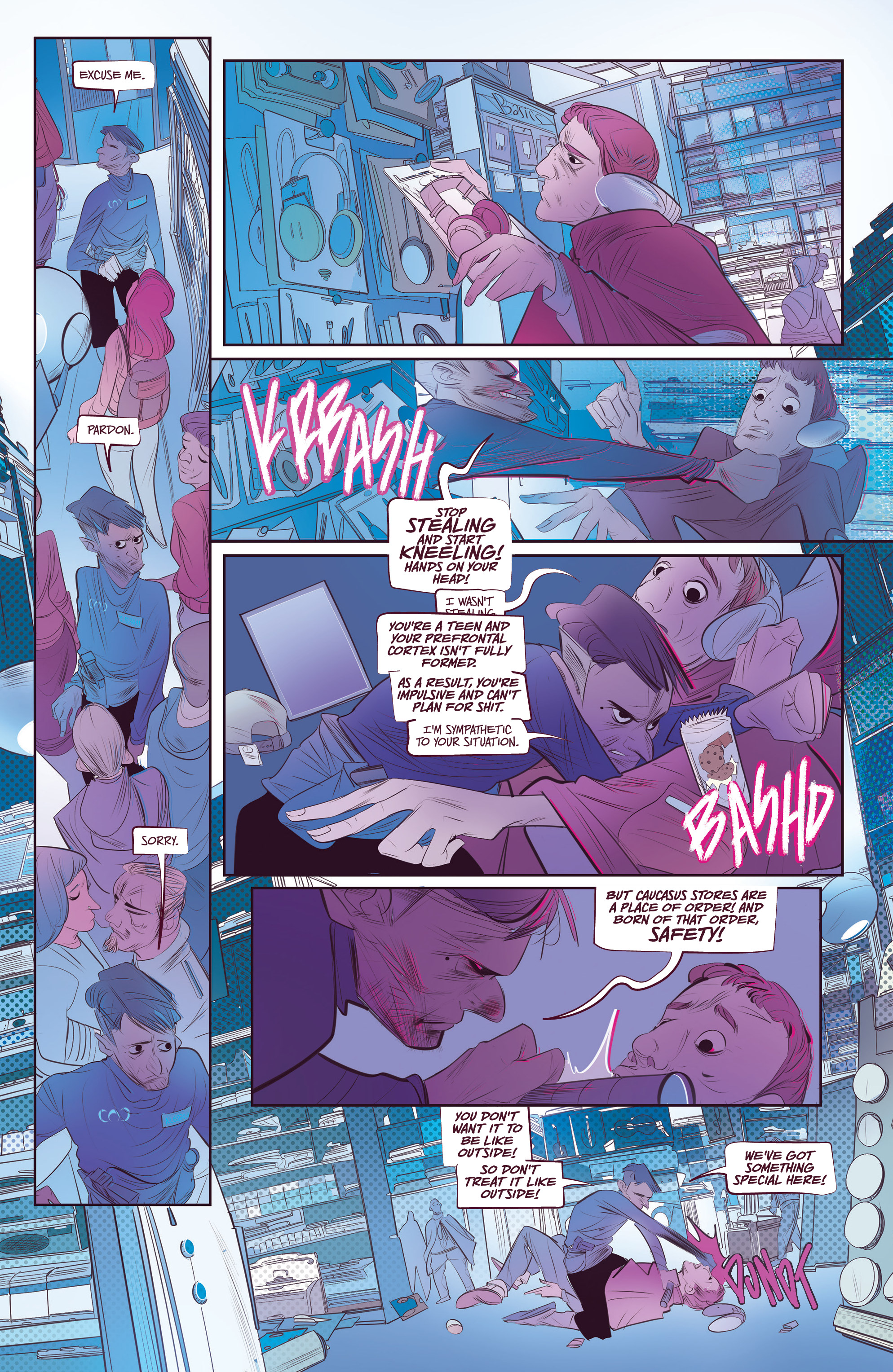 Read online Shoplifters Will Be Liquidated comic -  Issue #1 - 10
